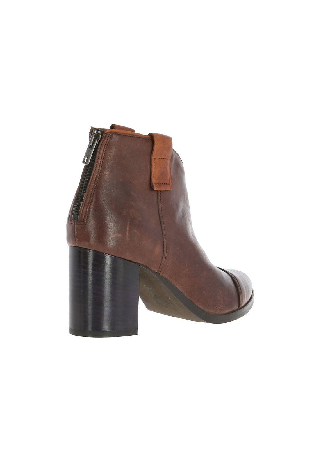 Botin Cuero Jersey Moka-4