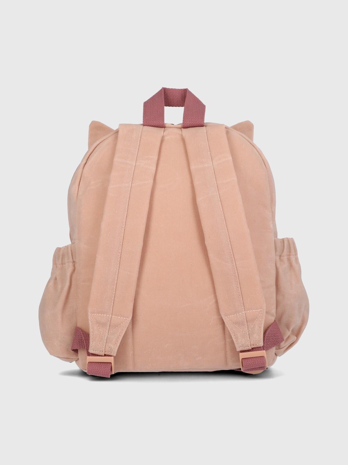 Mochila Niña Cat Backpack Rosado-2