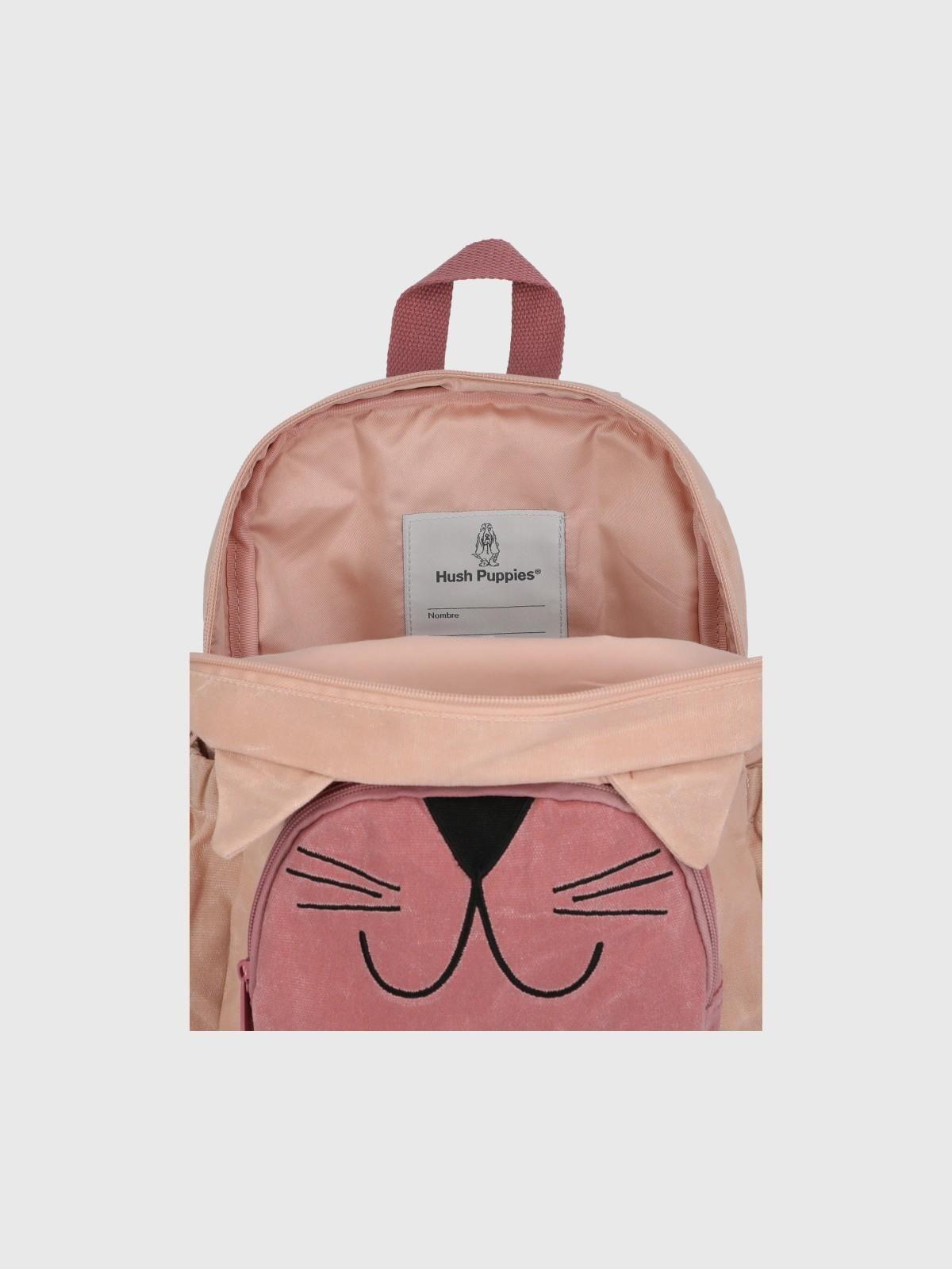 Mochila Niña Cat Backpack Rosado-3