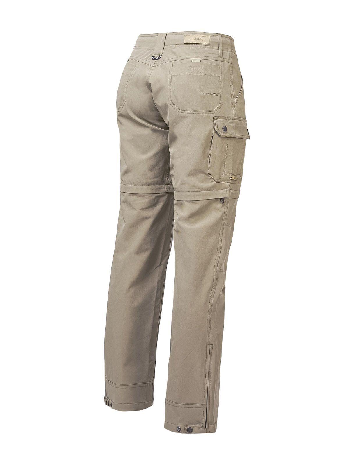 Pantalón Fibras Recic Desmontable Oliva Mujer-1