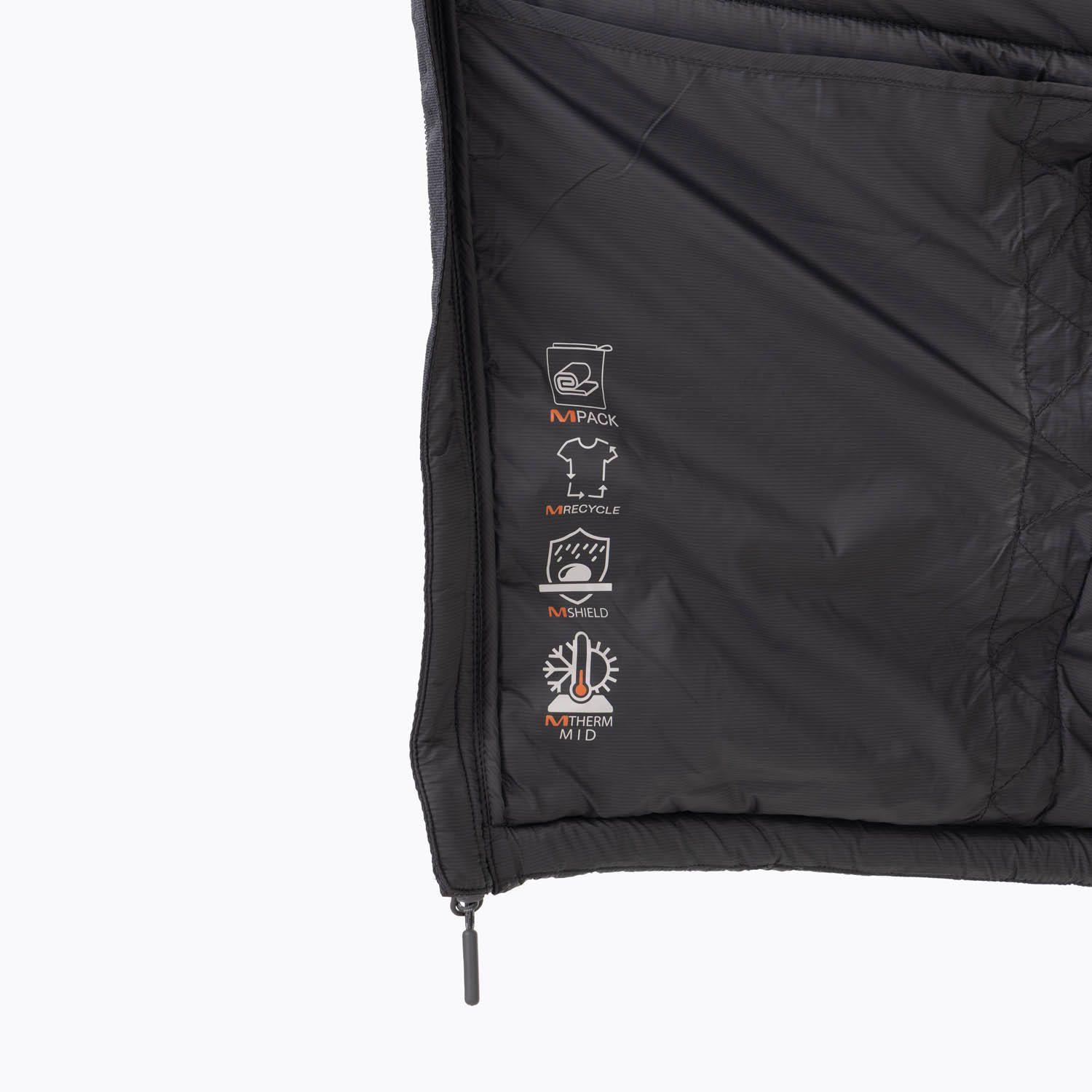 Parka Hombre Full Zipper Gris Oscuro-6