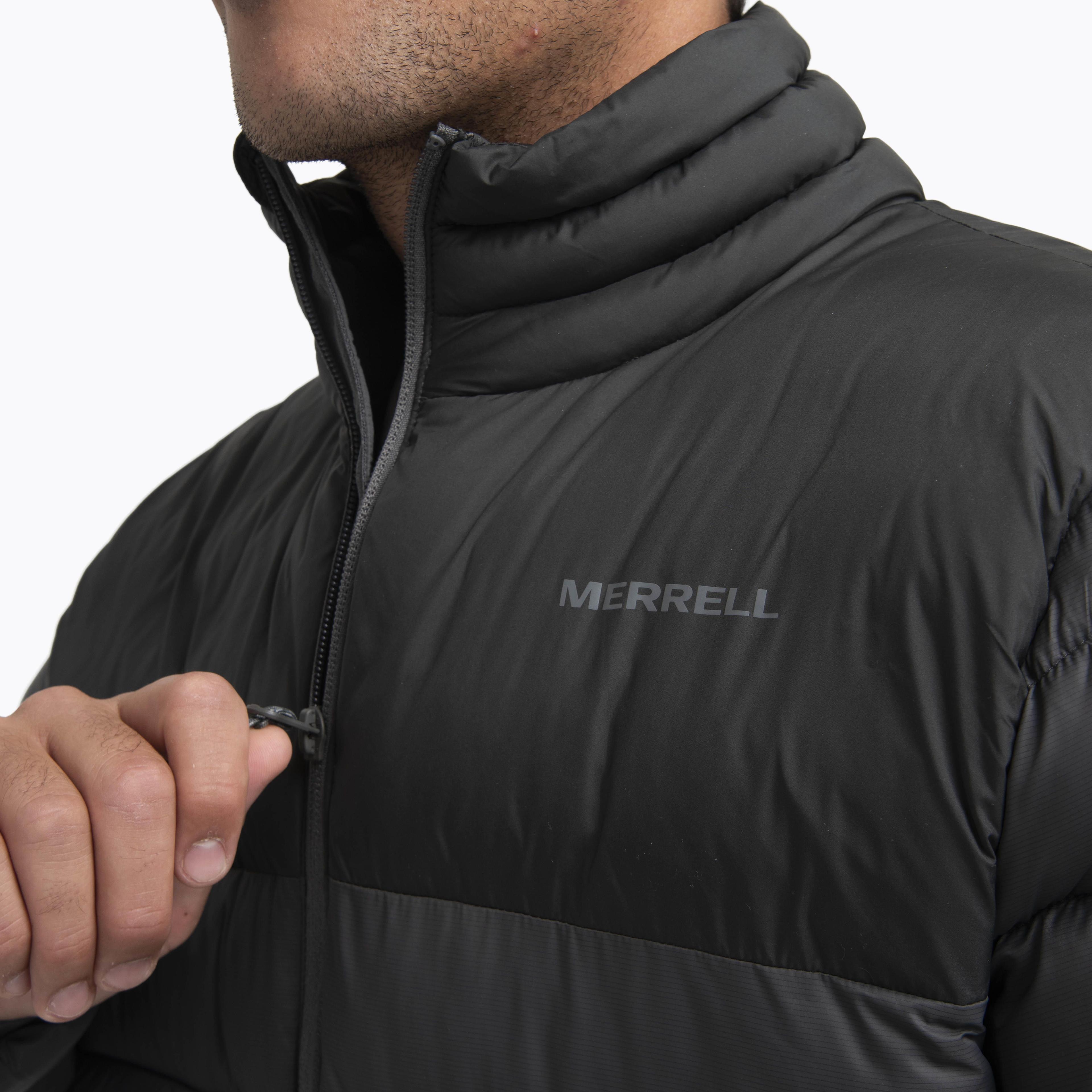 Parka Hombre Full Zipper Gris Oscuro-4