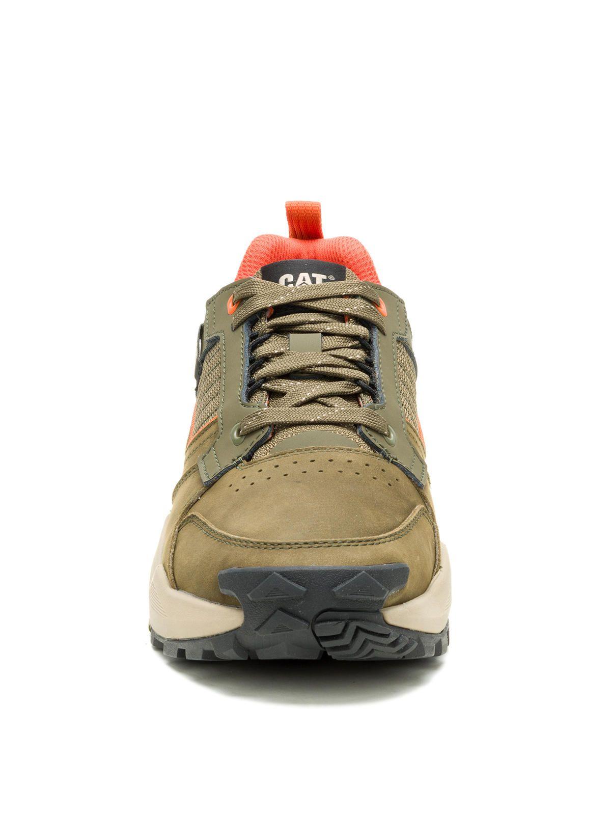 Zapatilla Cuero Hombre Grapple Leather Oliva-4