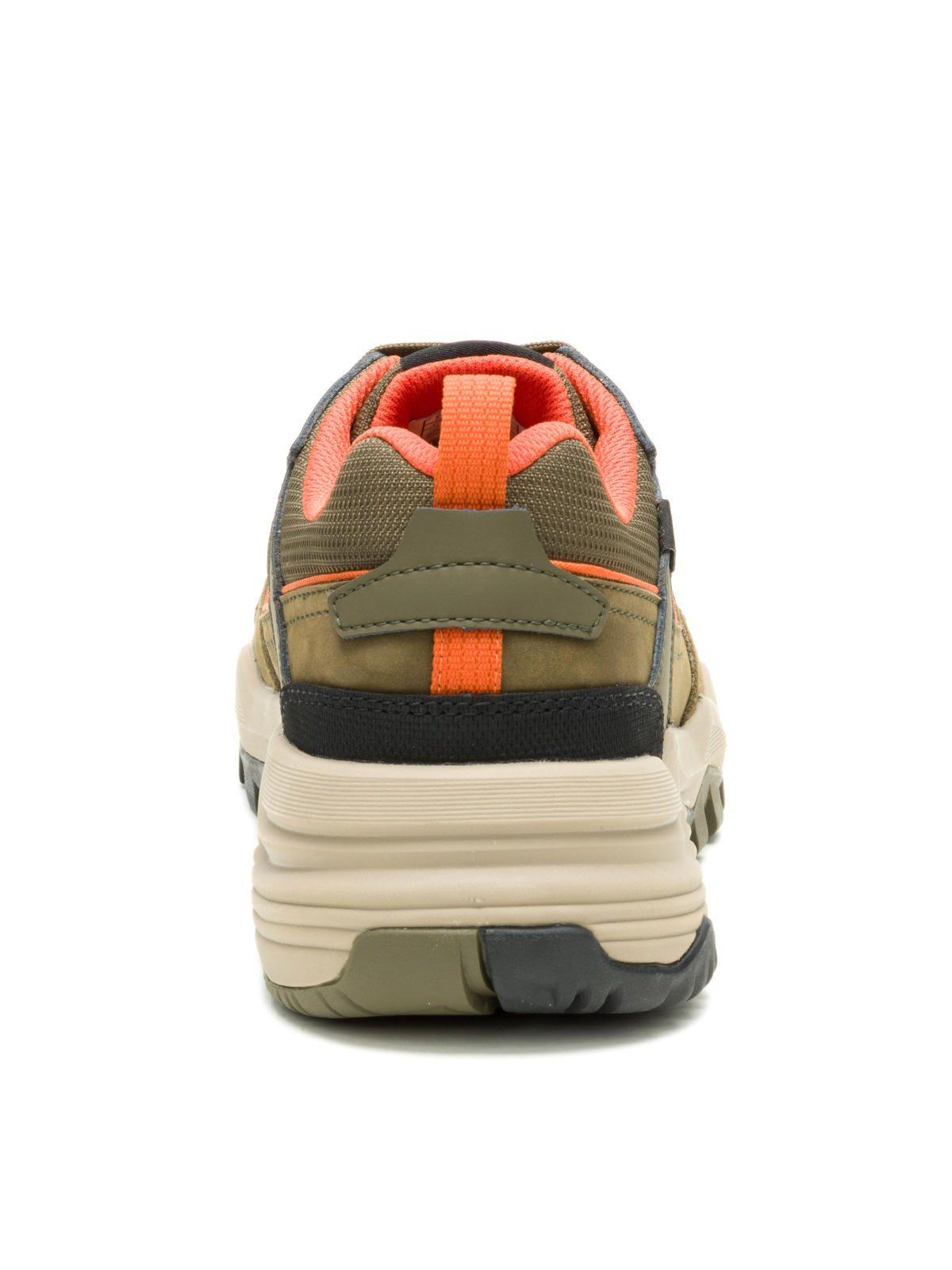 Zapatilla Cuero Hombre Grapple Leather Oliva-5