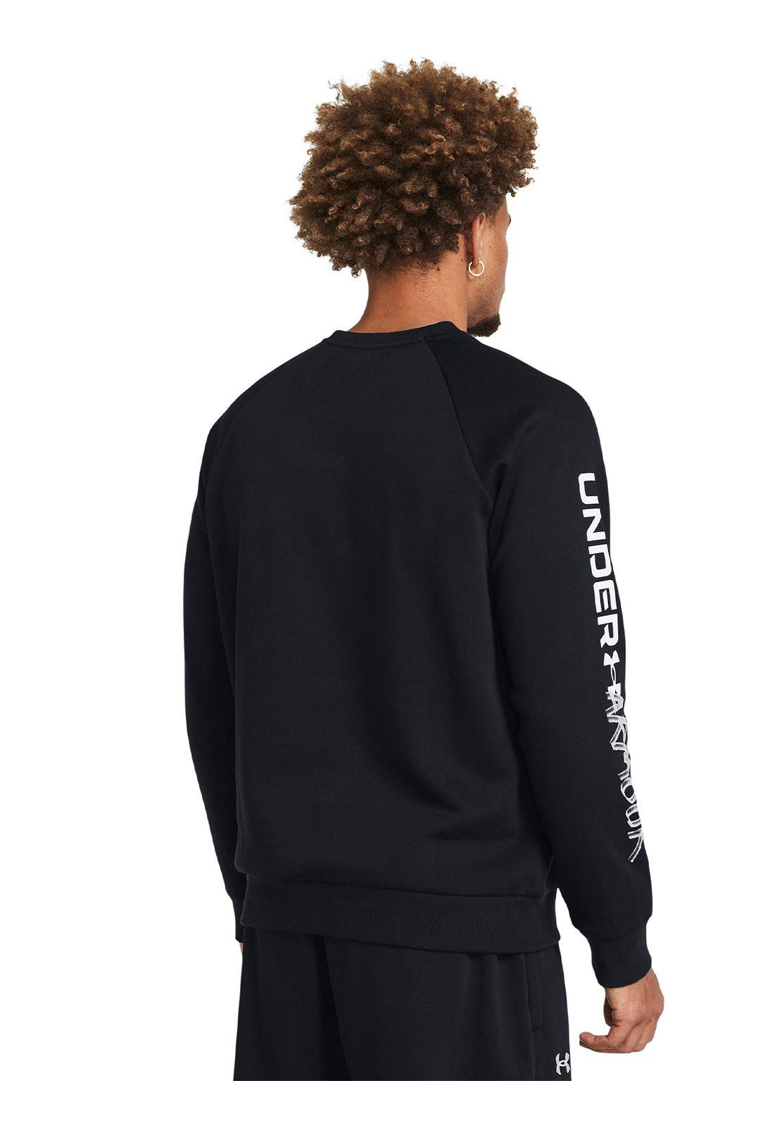 Polerón Rival Fleece Multprnt Hombre Negro-1