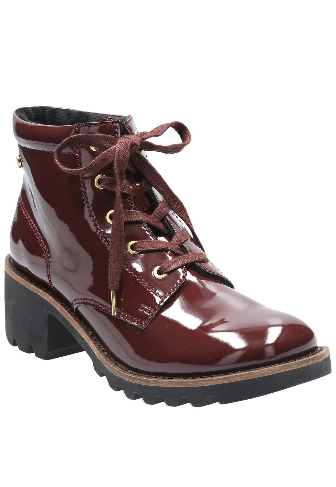 Botin Mujer Sula Rojo-0