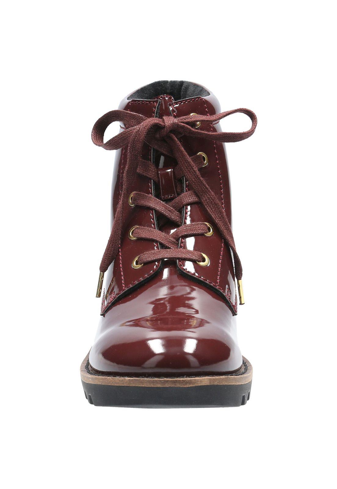Botin Mujer Sula Rojo-3