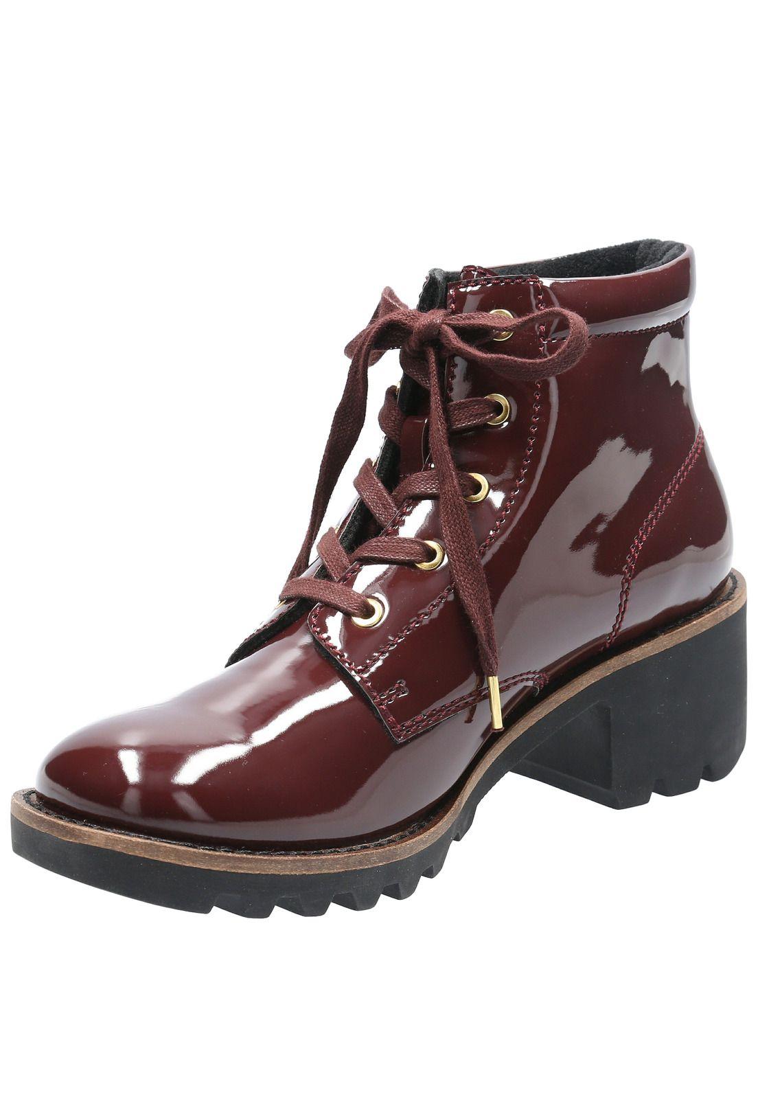 Botin Mujer Sula Rojo-4