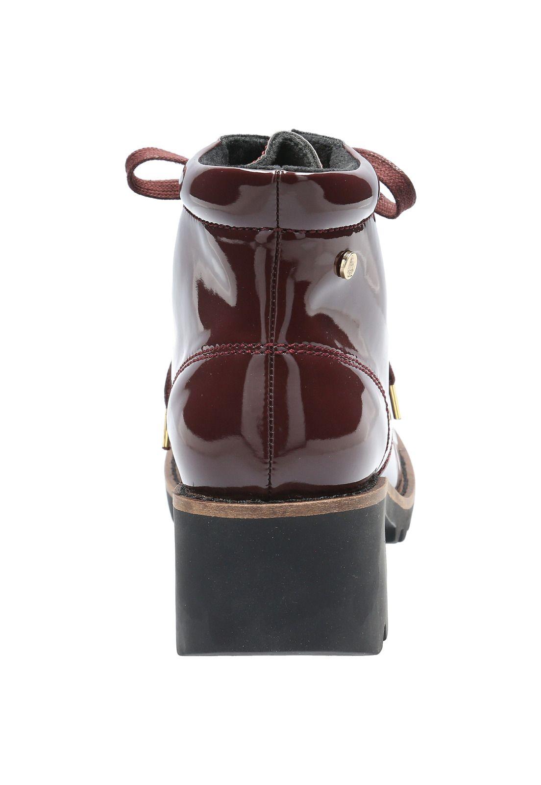 Botin Mujer Sula Rojo-6