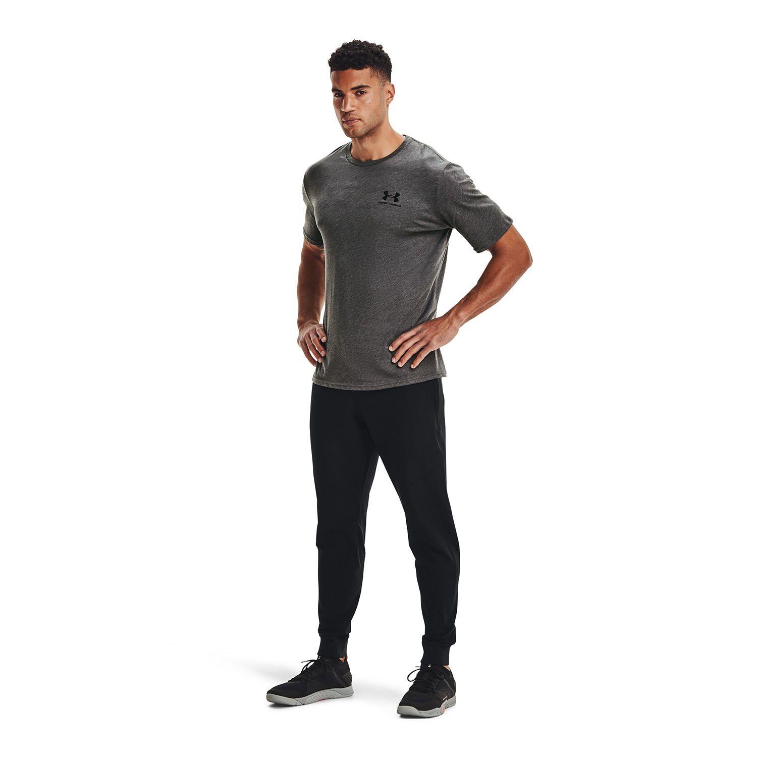 Polera M/C Hombre Ua Sportstyle Lc Ss Gris-5