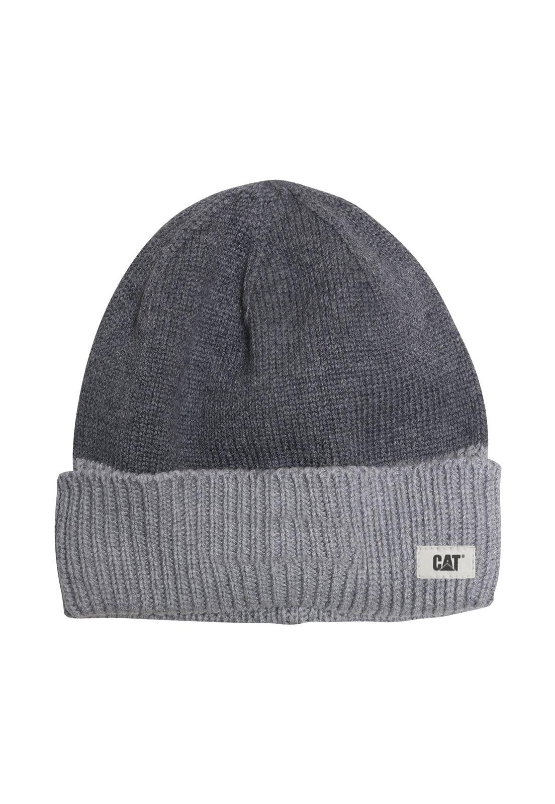 Gorro Lana Hombre Cat Wm Beanie Gris-0