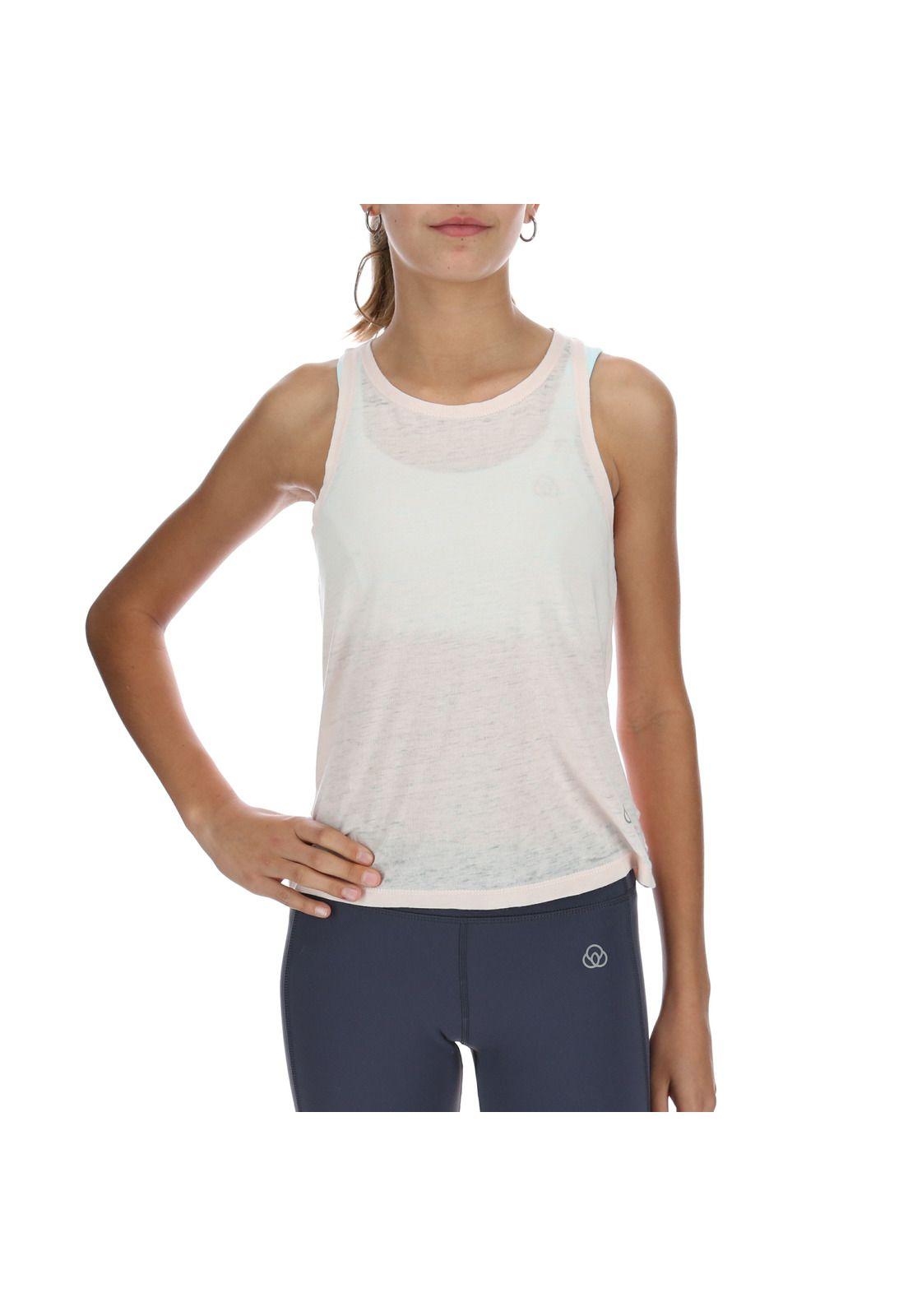 Polera S/M Knot Tank Naranjo-0