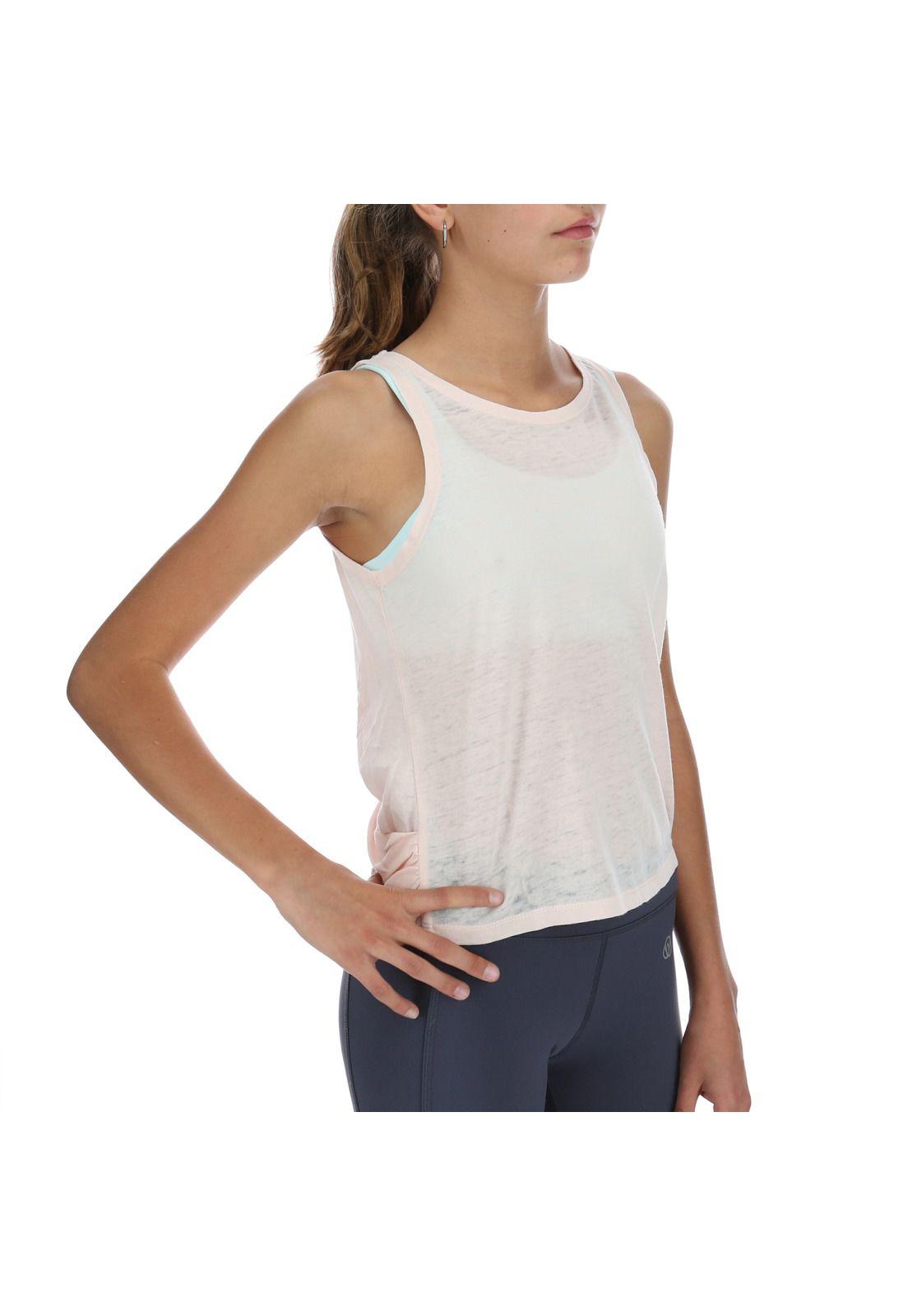Polera S/M Knot Tank Naranjo-3