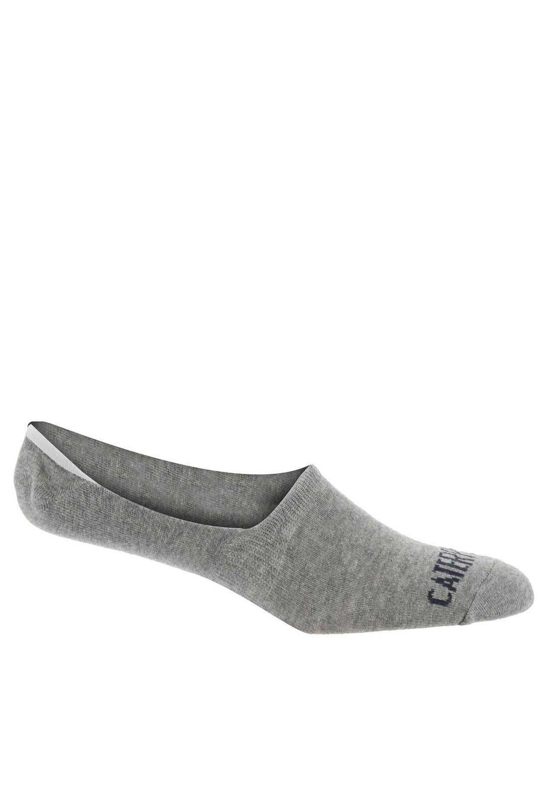 Calcetin Hombre Men'S Powell No Show Sock Gris Cat-1