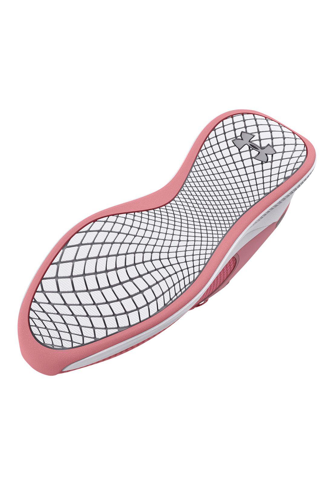 Zapatilla entrenamiento UA Charged Aurora 2 mujer Rosa-3