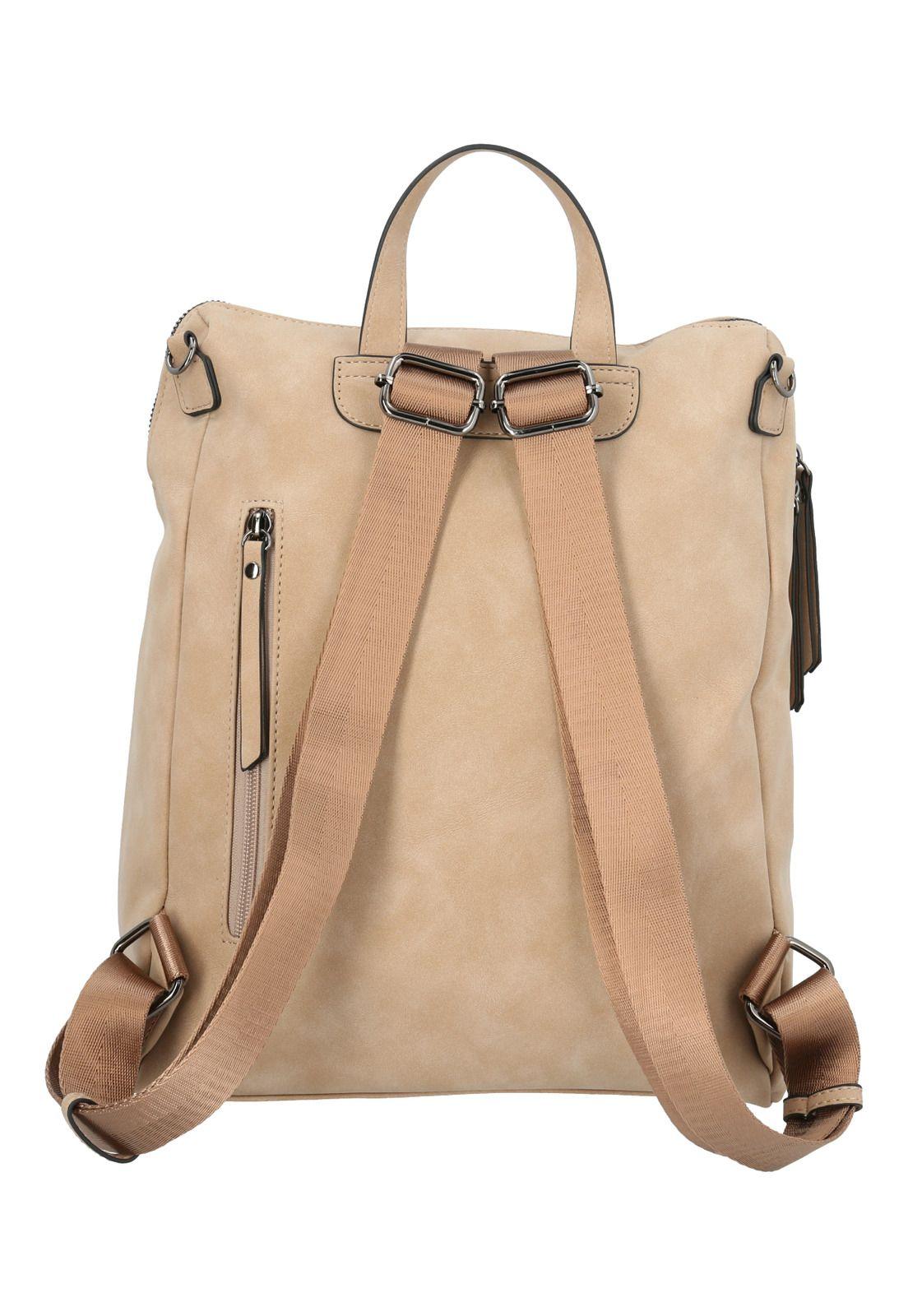 Cartera Taupe V24St Hector Back Mujer-2