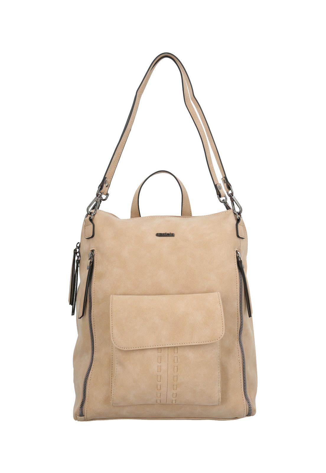 Cartera Taupe V24St Hector Back Mujer-3