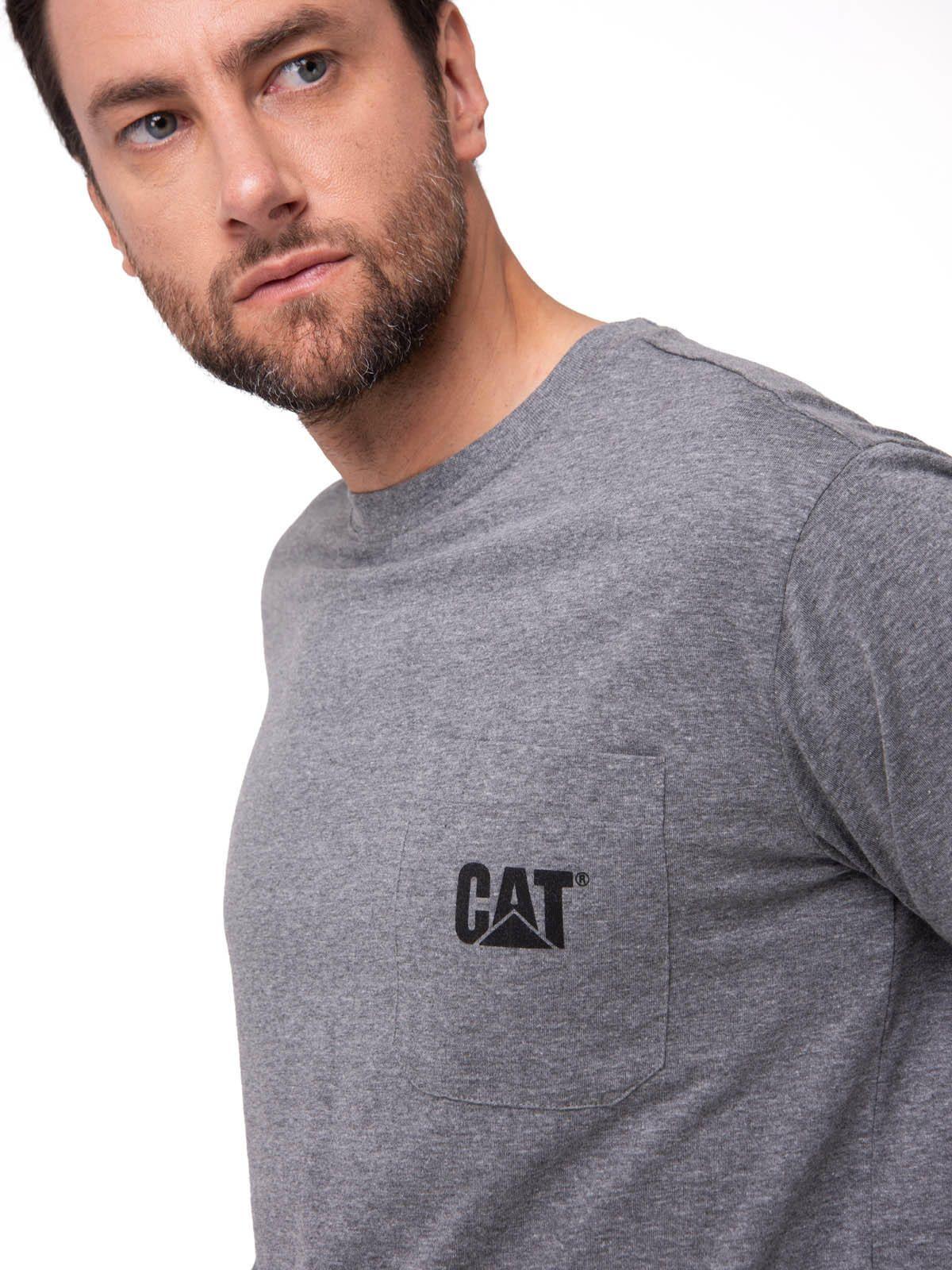 Polera Manga larga Hombre Tough Cut Pocket Gris-3