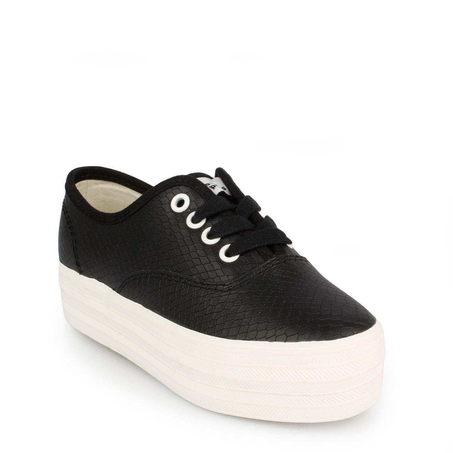 Zapatilla Cuero Managua Negro-0