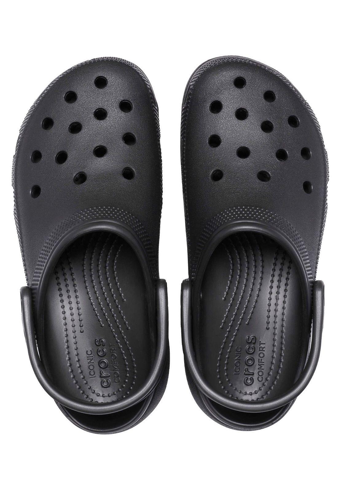 Zueco Crocs Mujer Platform Clog W Negro-4