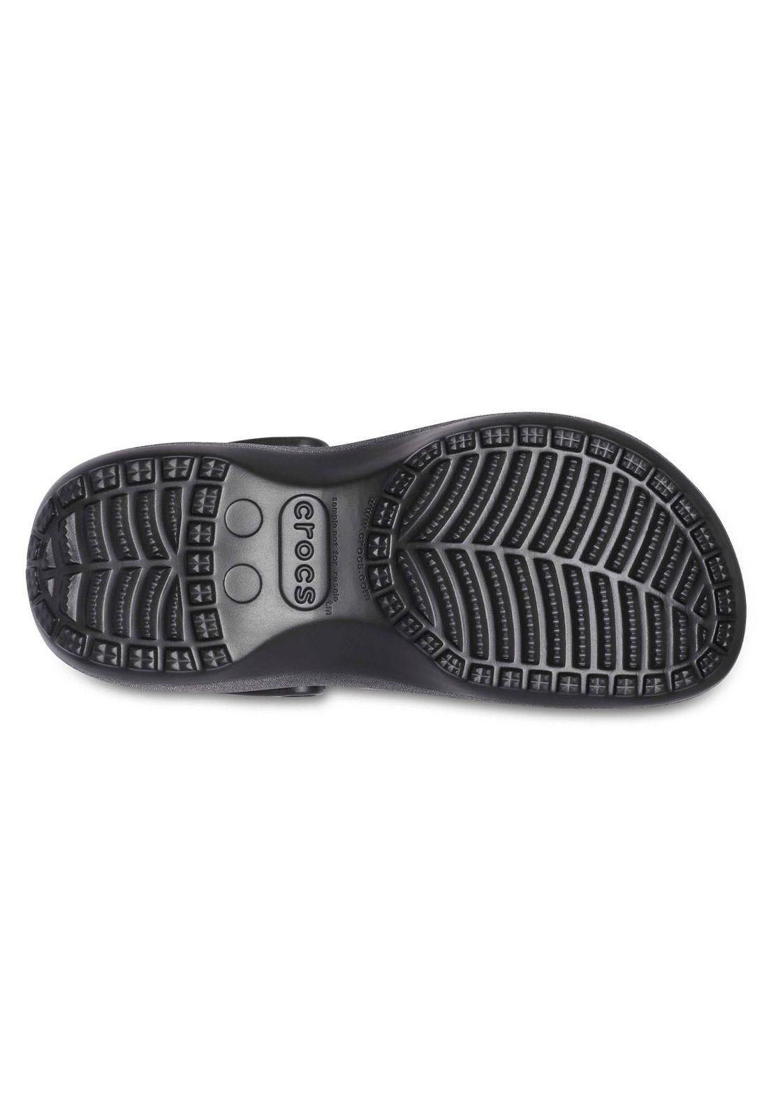 Zueco Crocs Mujer Platform Clog W Negro-5