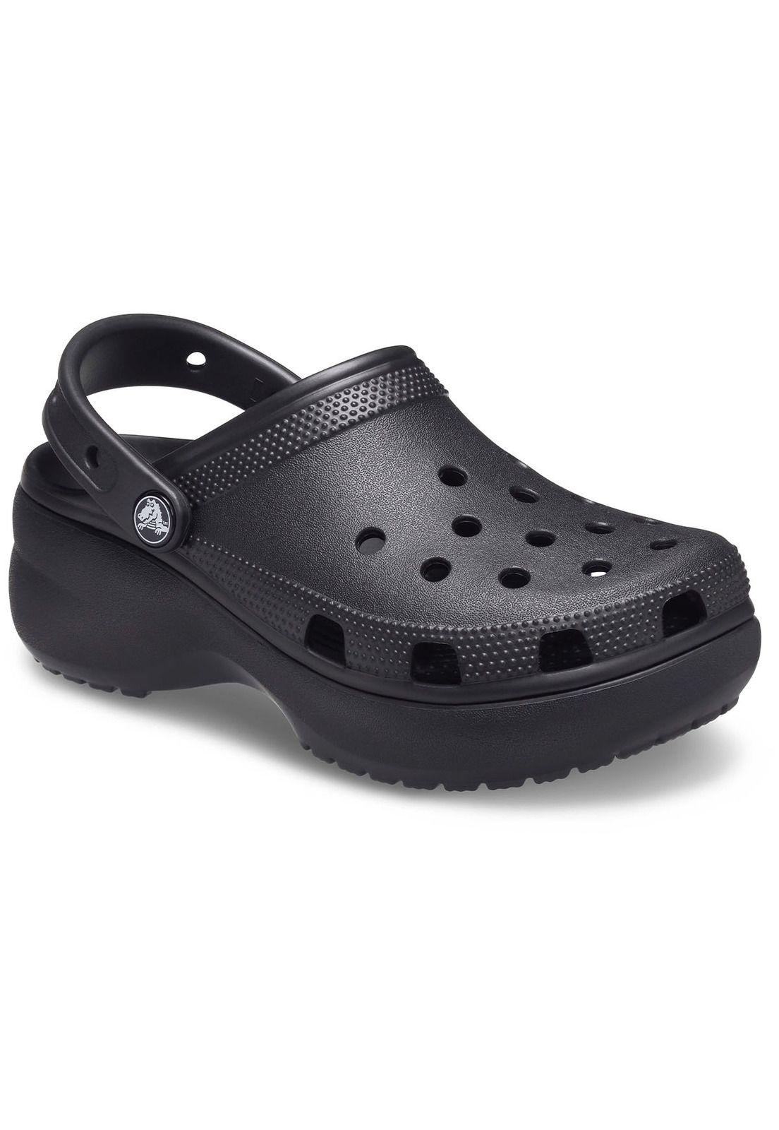 Zueco Crocs Mujer Platform Clog W Negro-6