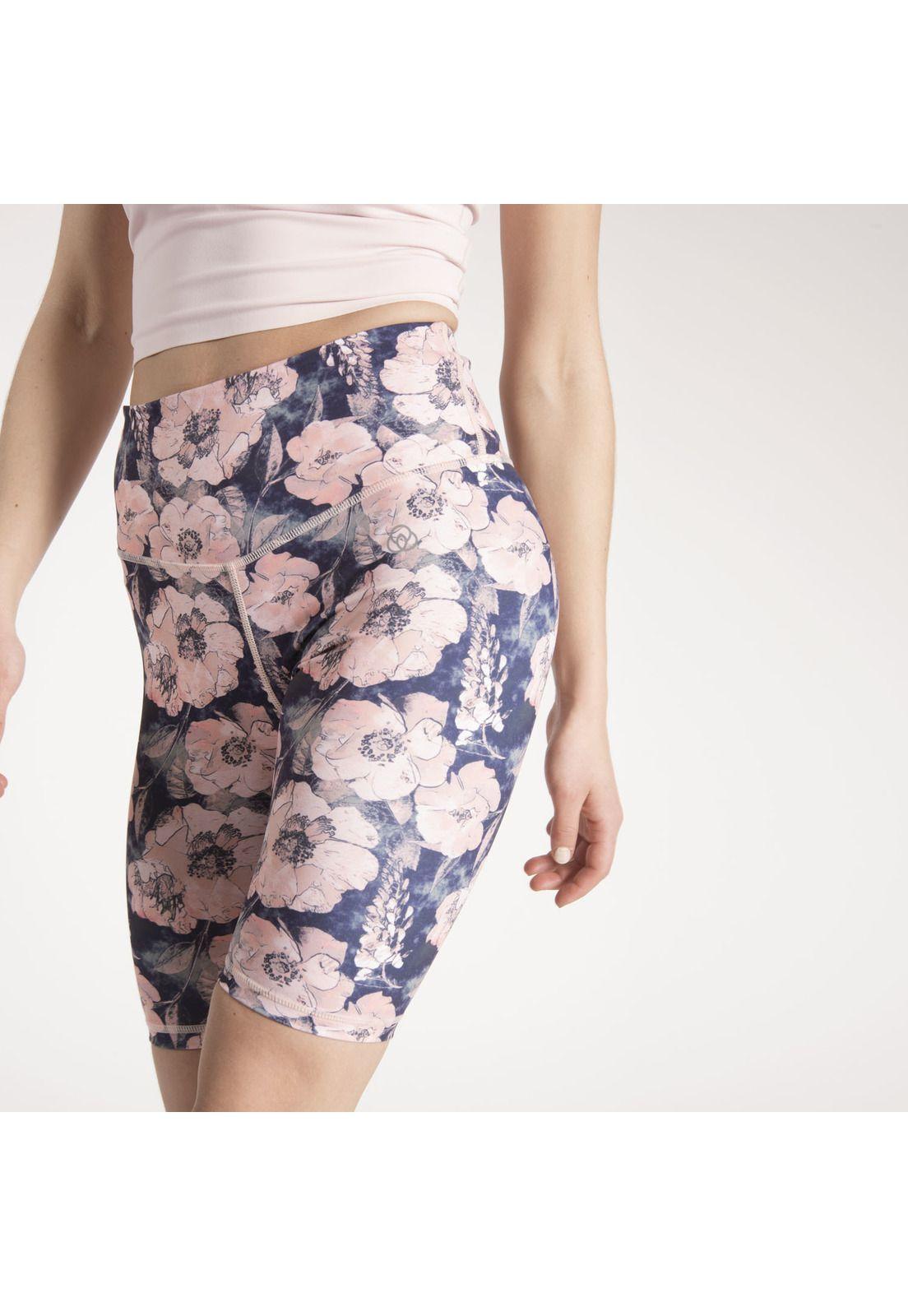 Calza Mujer Printed Biker Leg Hr Multicolor.-3
