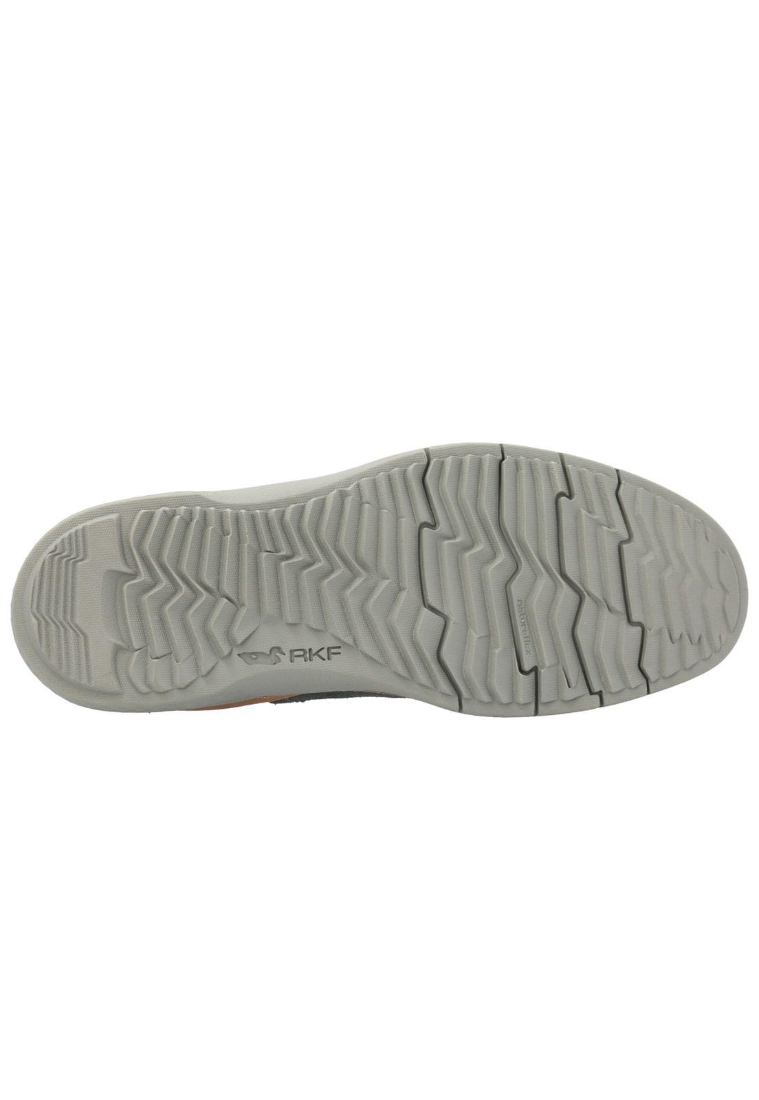 Mocasín Cuero Hombre Marke Gris -6