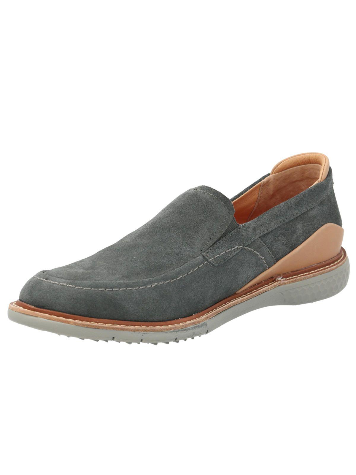 Mocasín Cuero Hombre Marke Gris -3