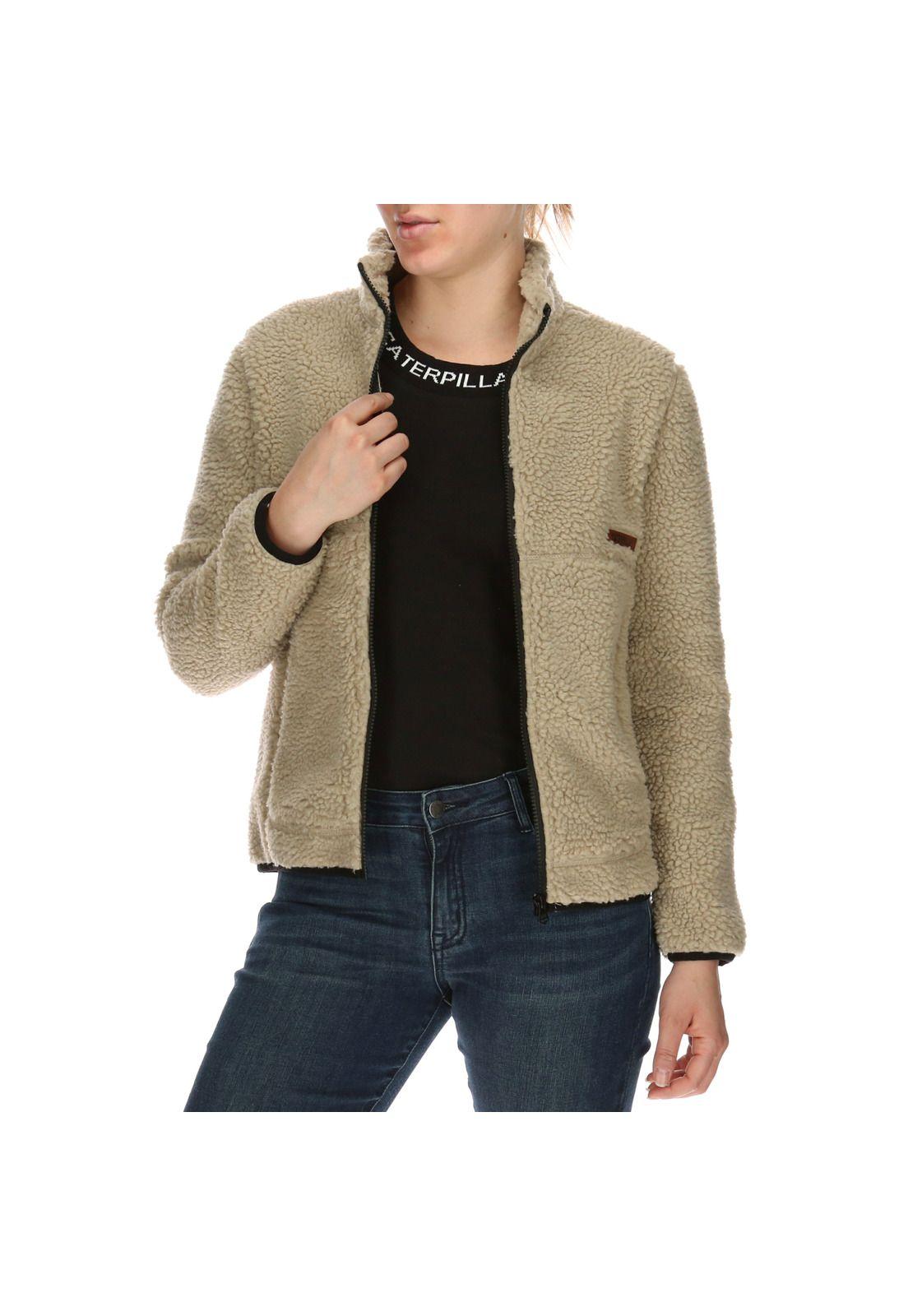 Polar Mujer Celeste Fleece Poliéster Beige-1