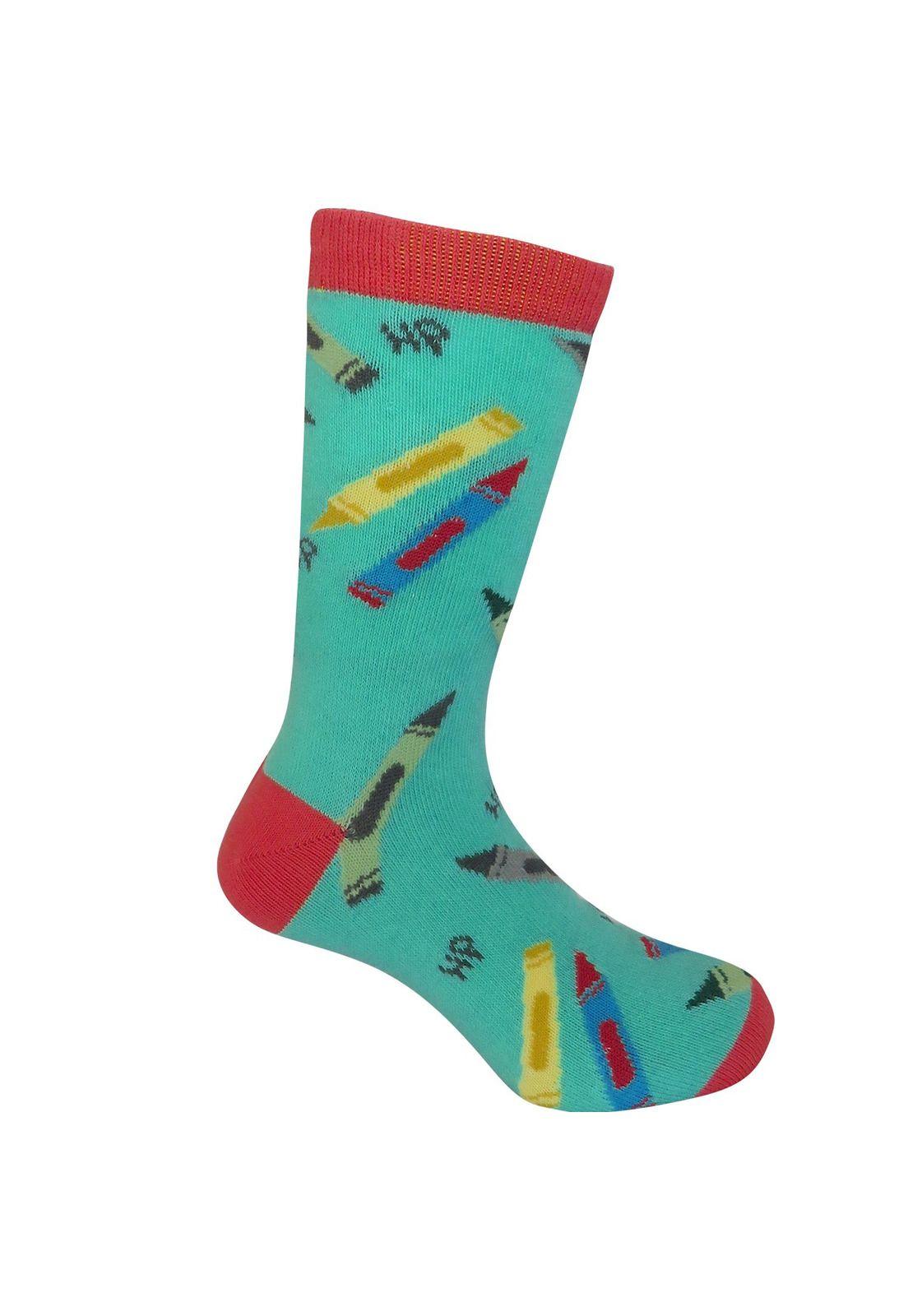 Calcetín Algodón B C Crayon-0