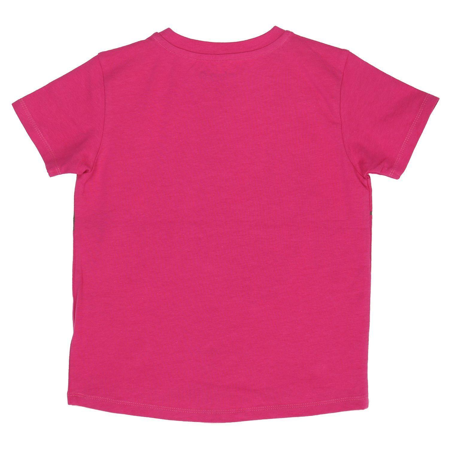 Polera M/C Niña Wild Fucsia-1