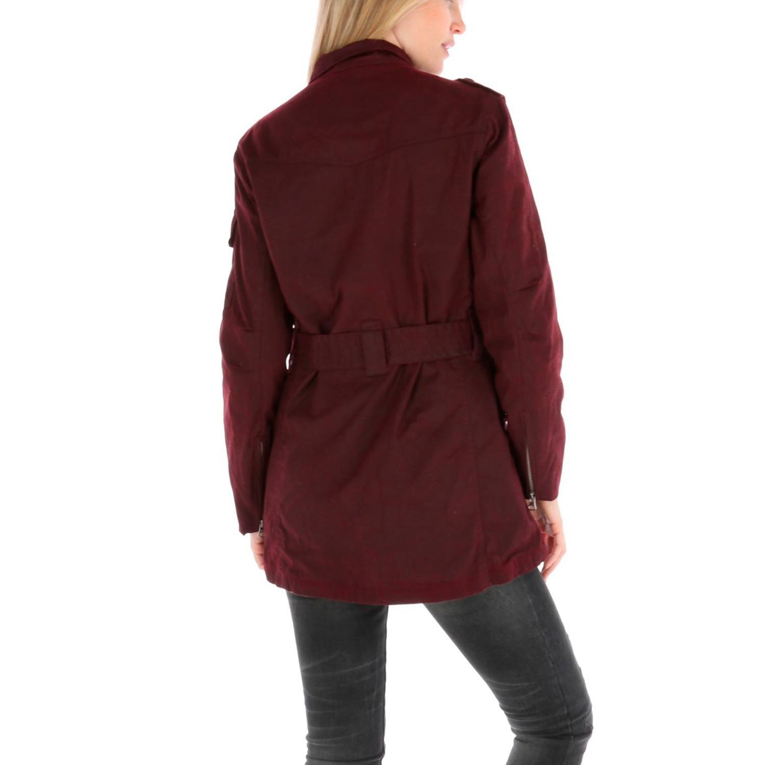 Chaqueta England Rockford Rojo-1