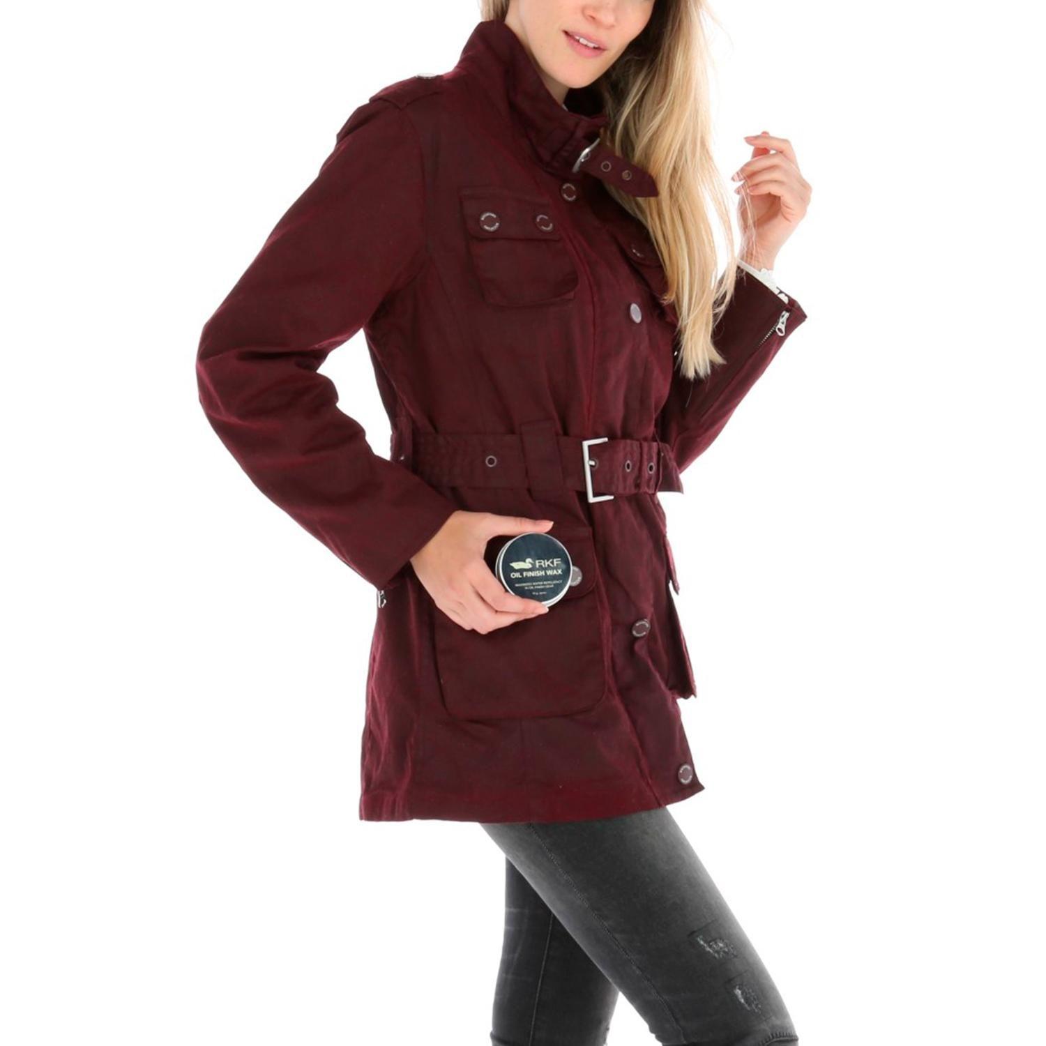 Chaqueta England Rockford Rojo-3