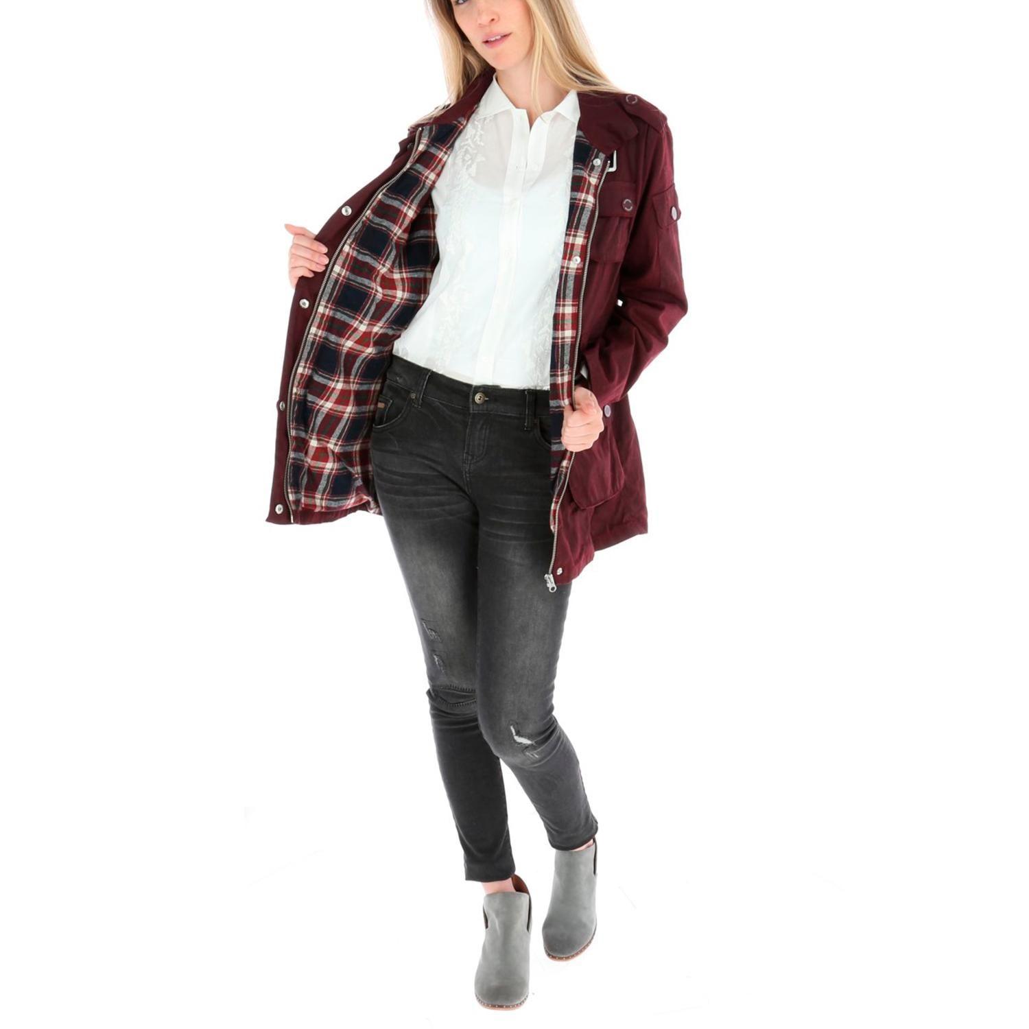 Chaqueta England Rockford Rojo-4