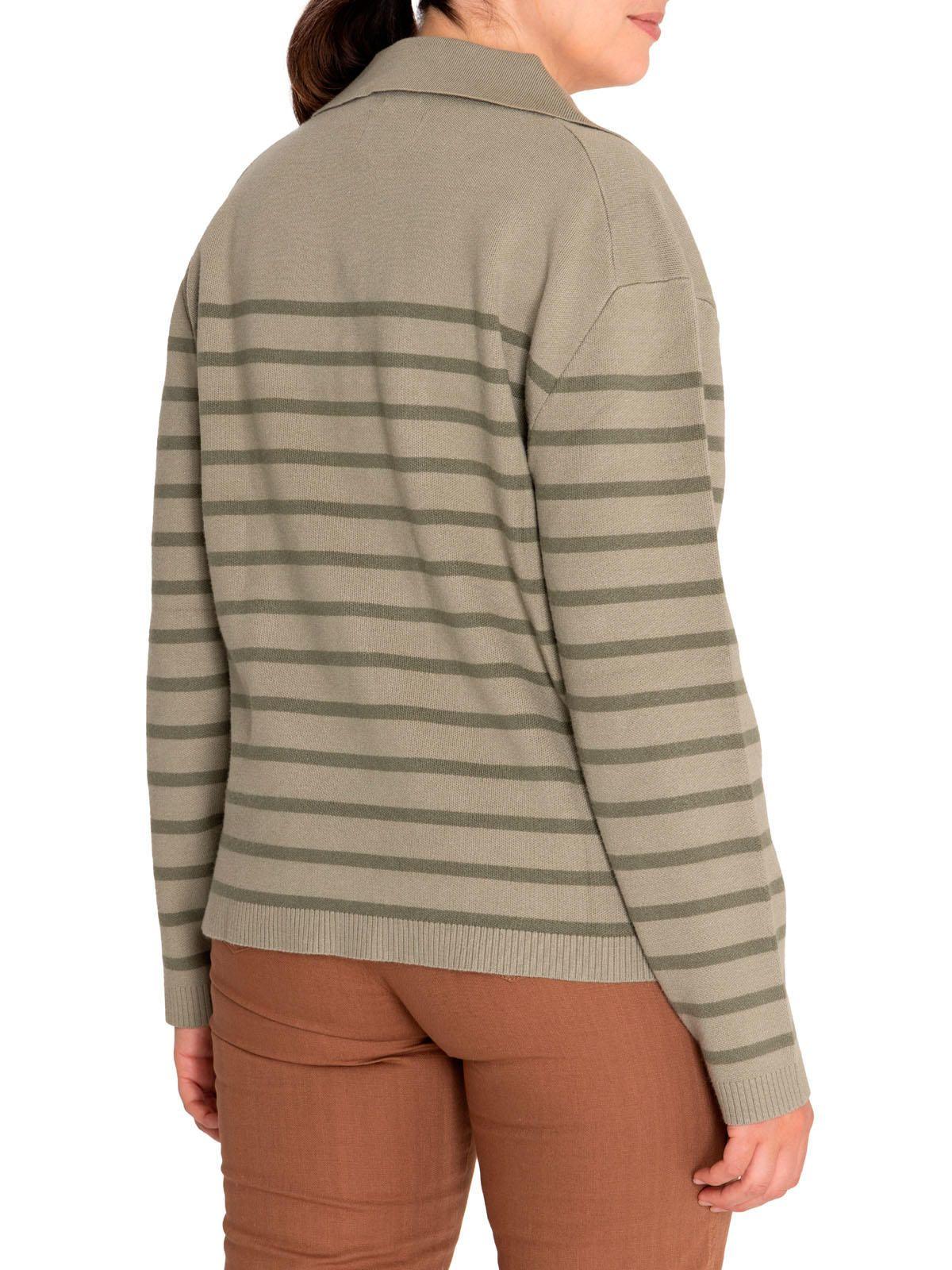 Sweater Fibras Recicladas Mujer Rosa Verde-6