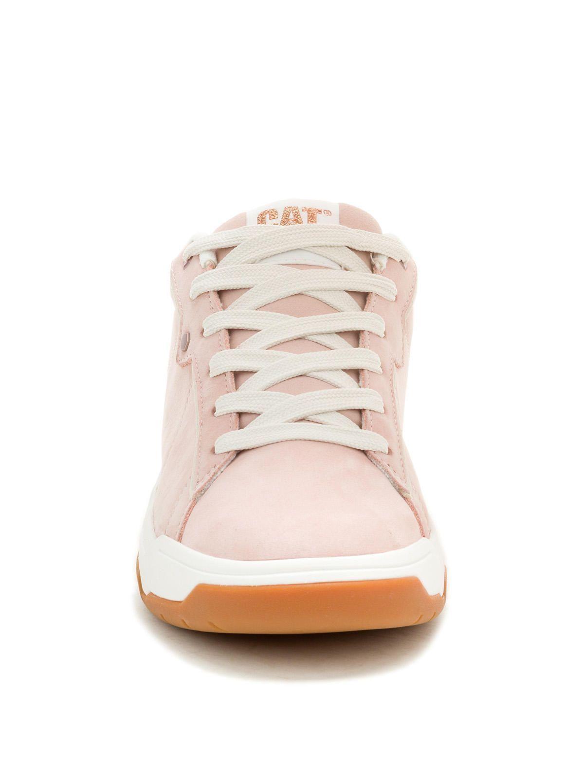 Zapatilla Cuero Mujer Lore Rosado-4