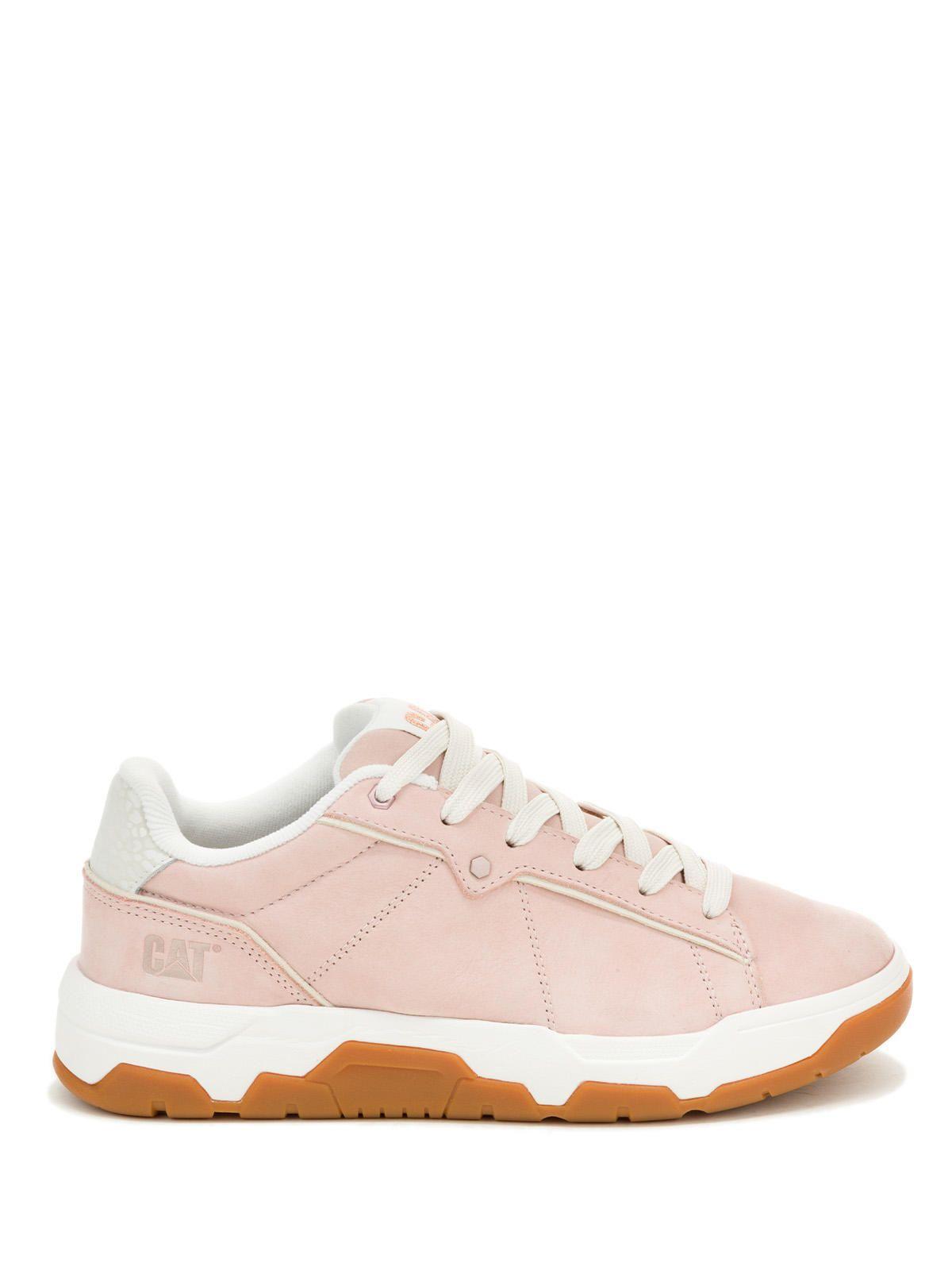 Zapatilla Cuero Mujer Lore Rosado-1