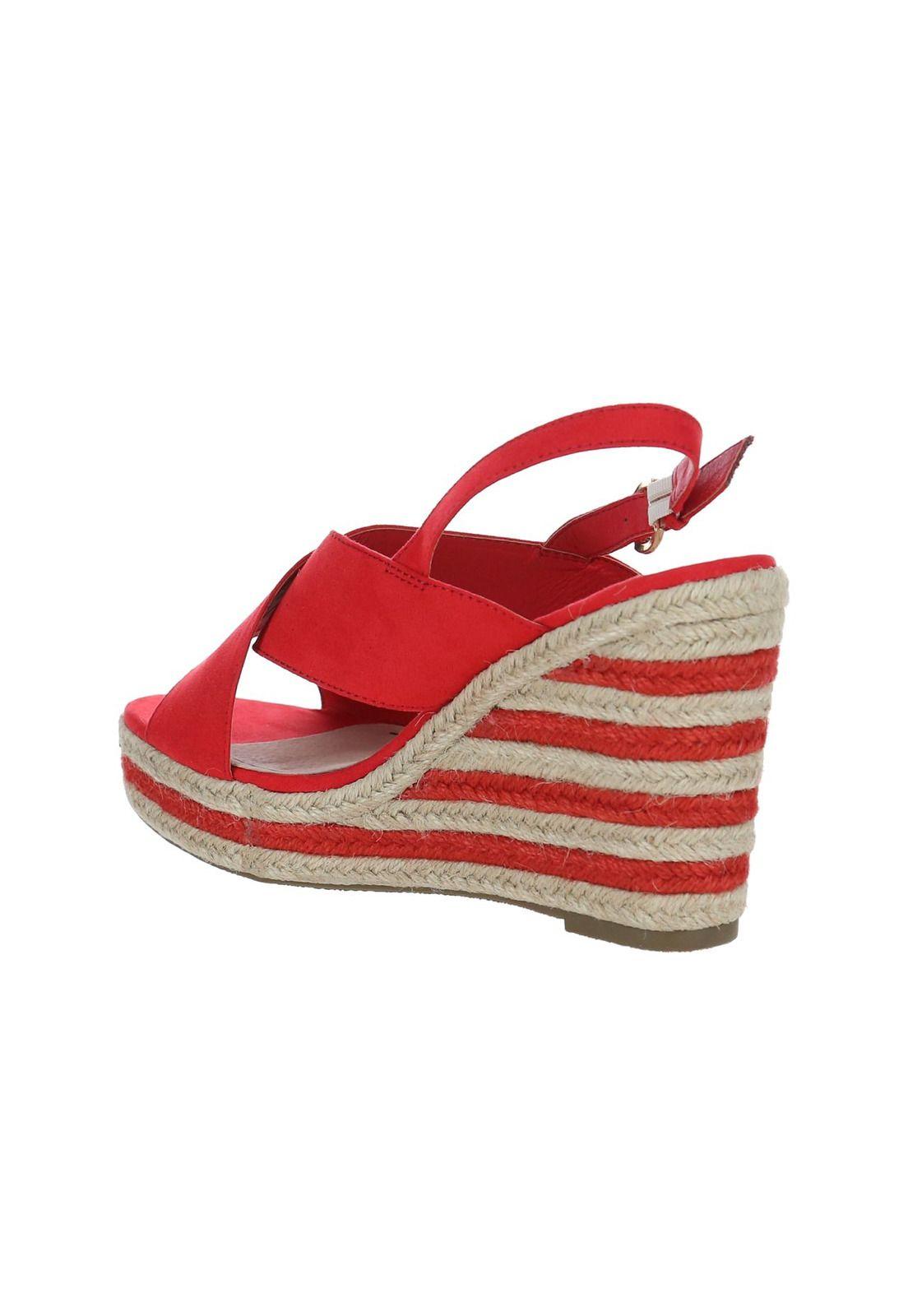 Sandalia Mujer Gluglu Rojo-5