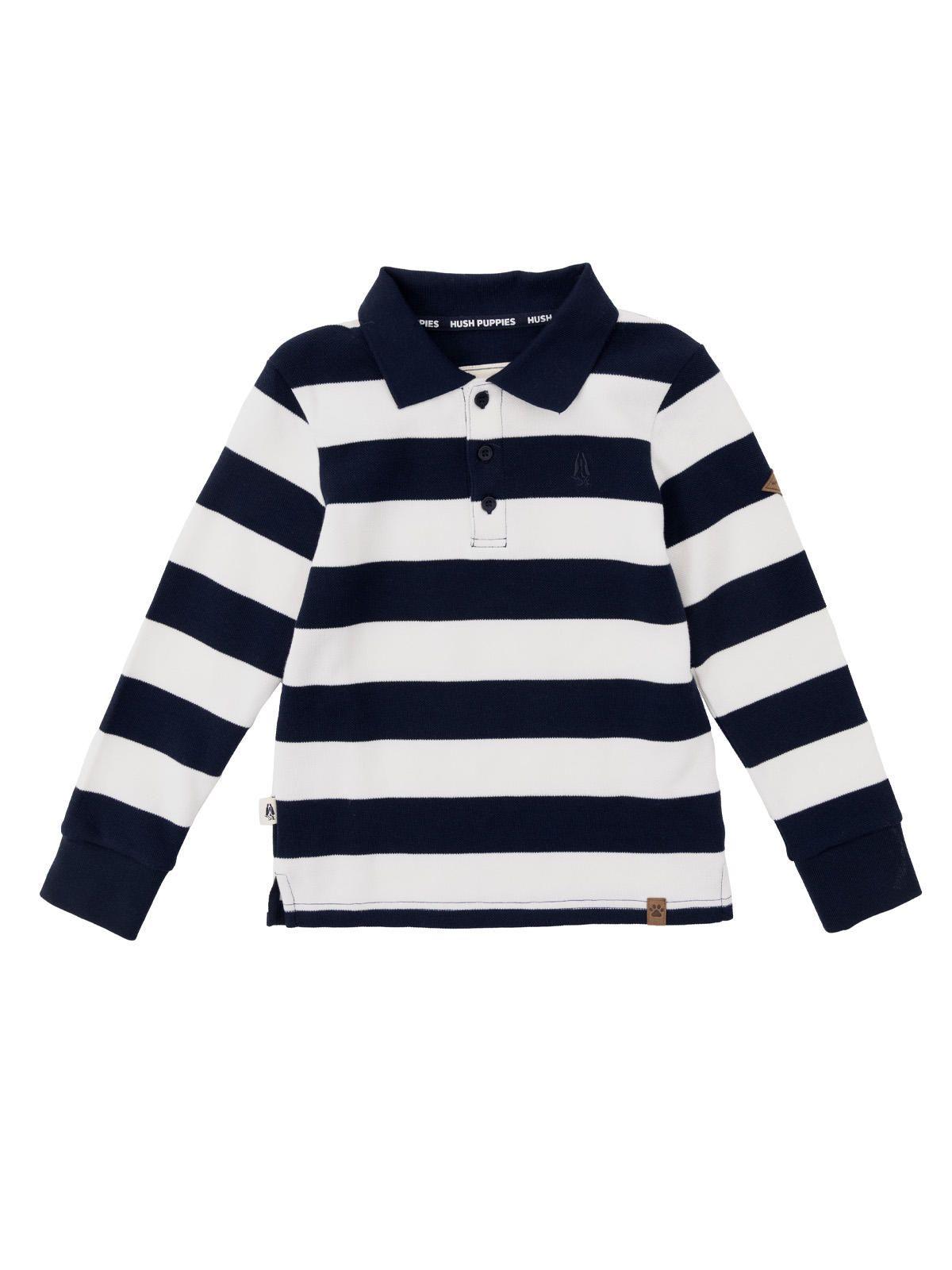 Polera Manga Larga Roger Niño Azul-0