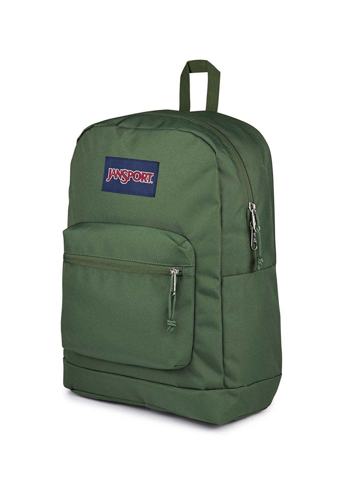 Mochila Cross Town Plus Verde Oscuro-7