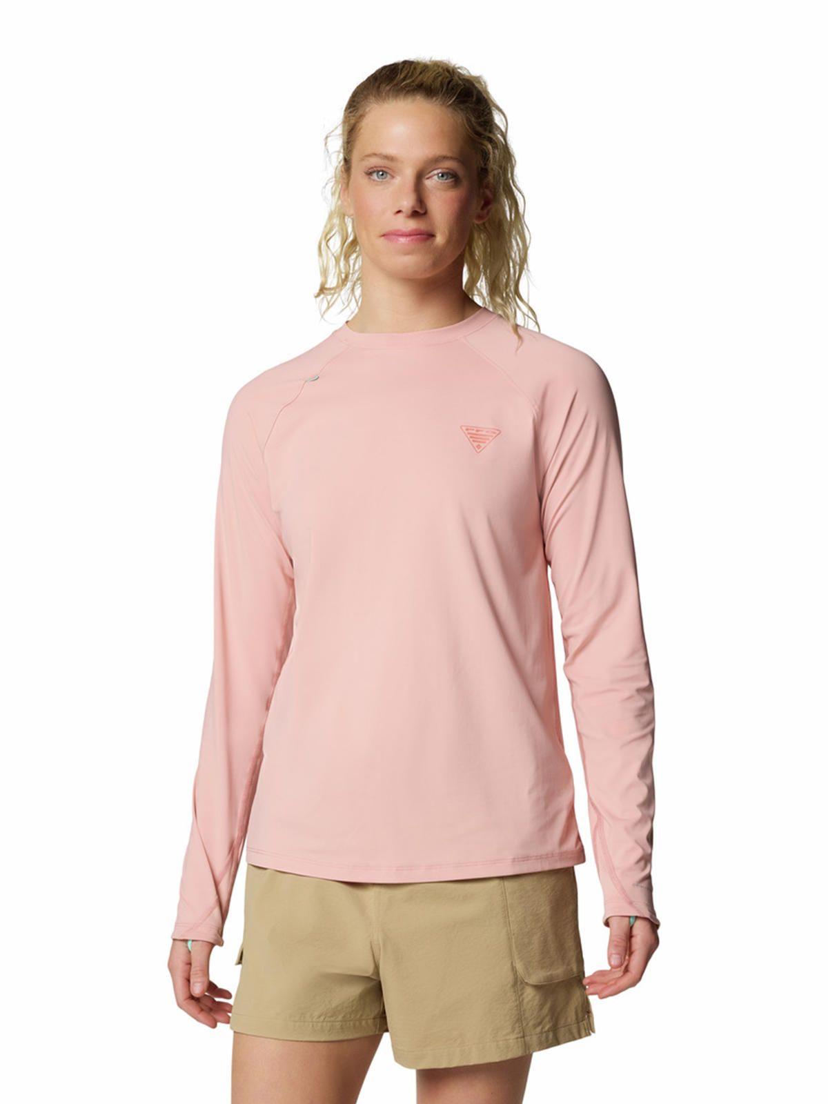 Polera Manga Larga Mujer Wild Cast Sun Rosado-0