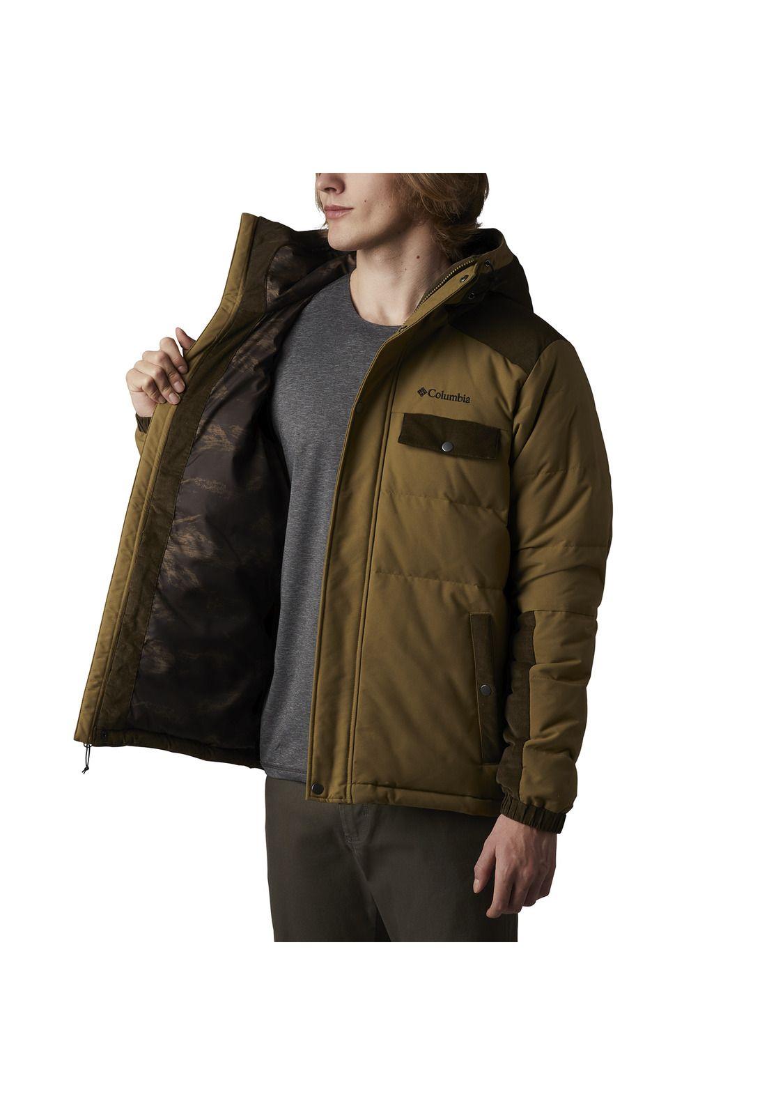 Parka Hombre Winter Challenger Nylon Verde-1