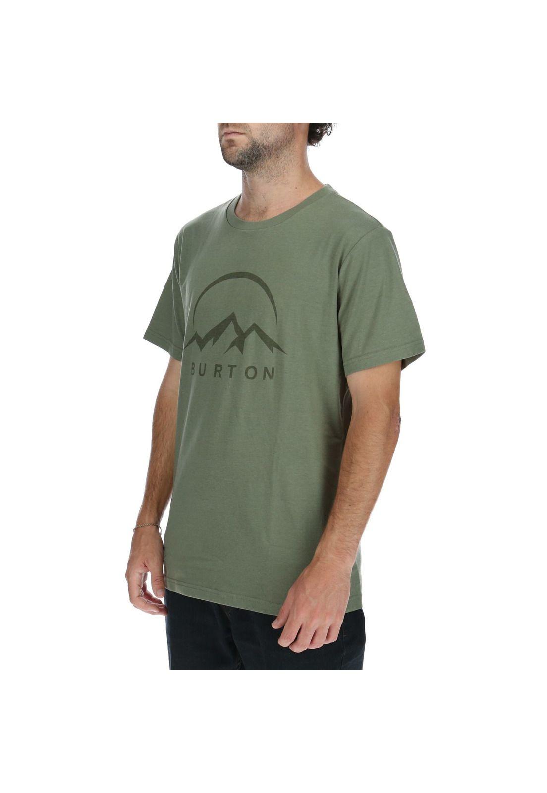 Polera M/C  Hombre Corp Mountain Verde-1