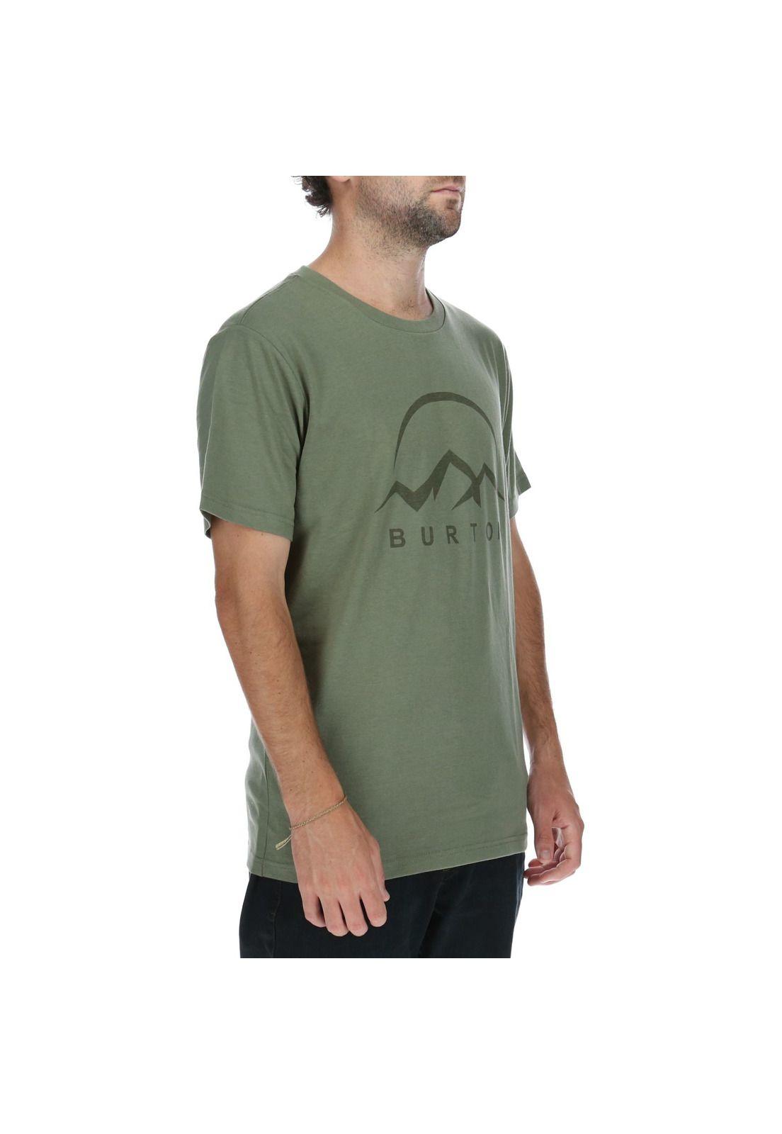 Polera M/C  Hombre Corp Mountain Verde-3