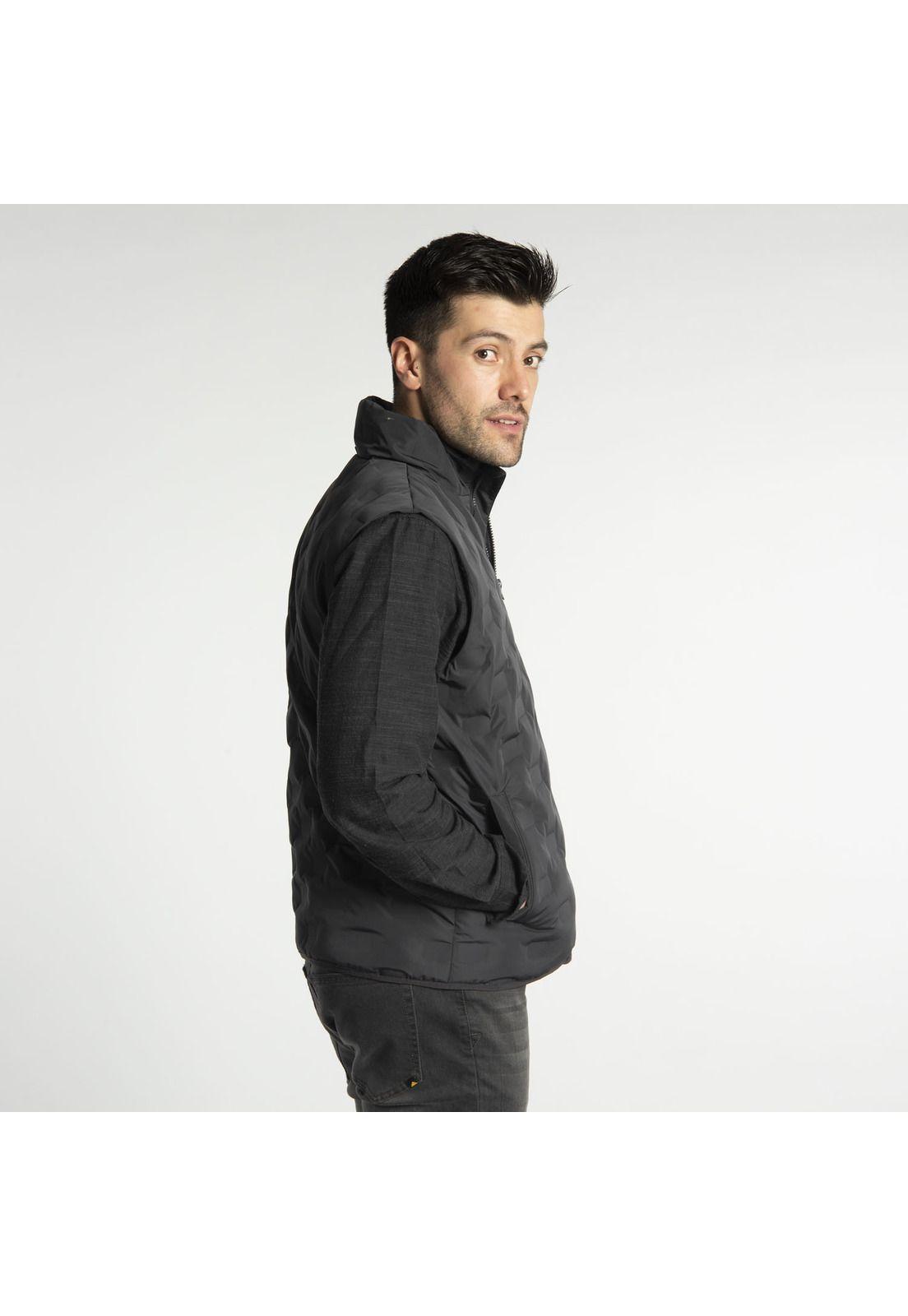 Parka S/M Hombre Connect Ins Vest Gris Azulado-1