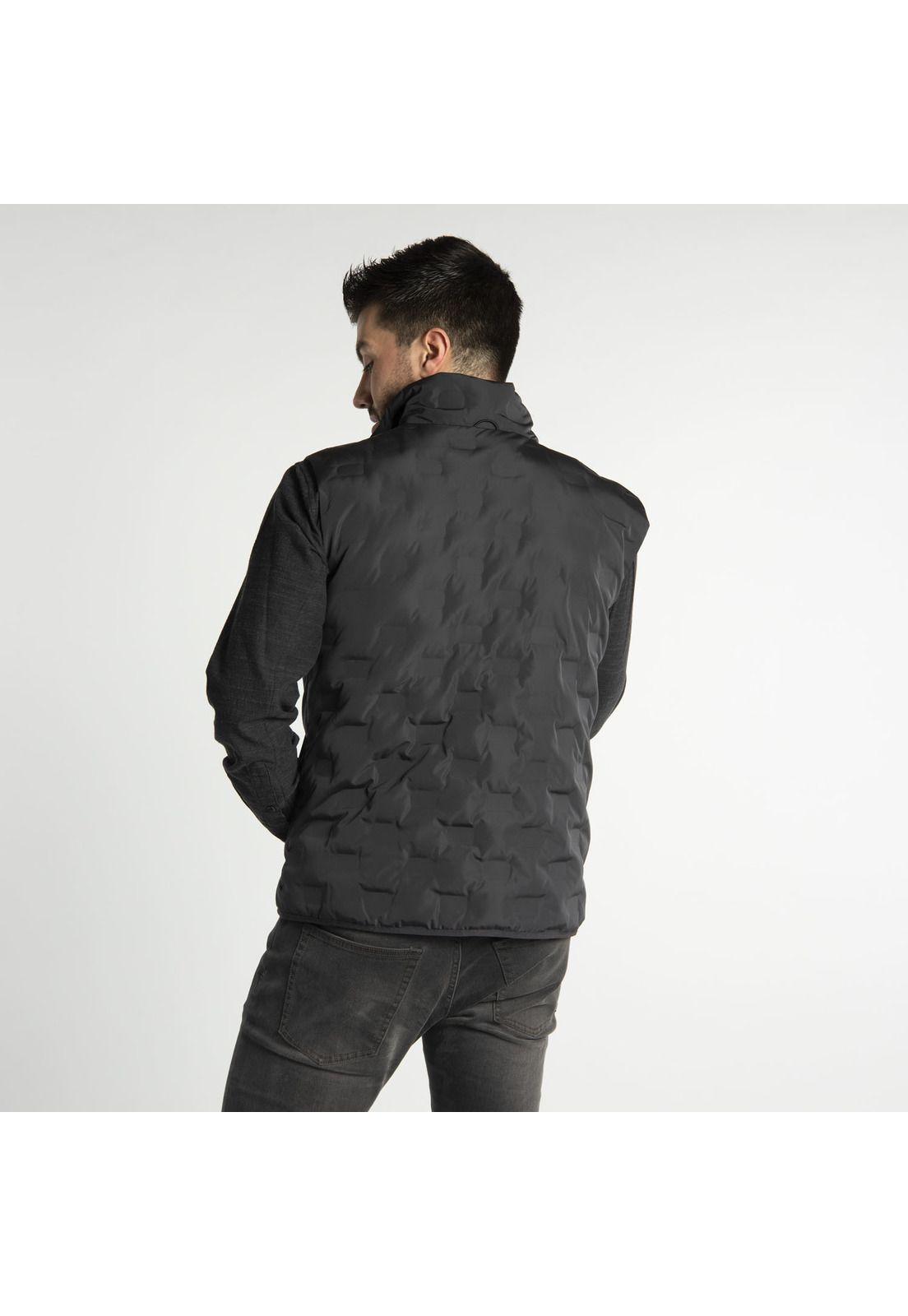 Parka S/M Hombre Connect Ins Vest Gris Azulado-2