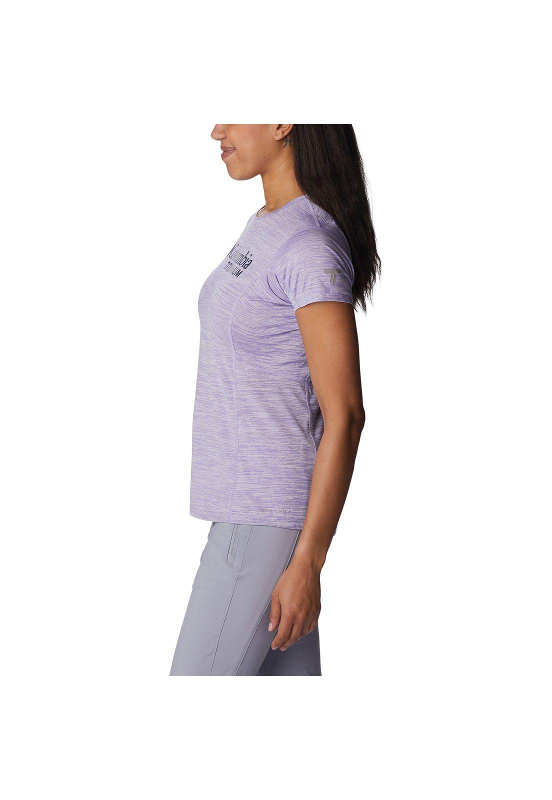 Polera M/C W Titan Pass Graphic Lila Mujer-3