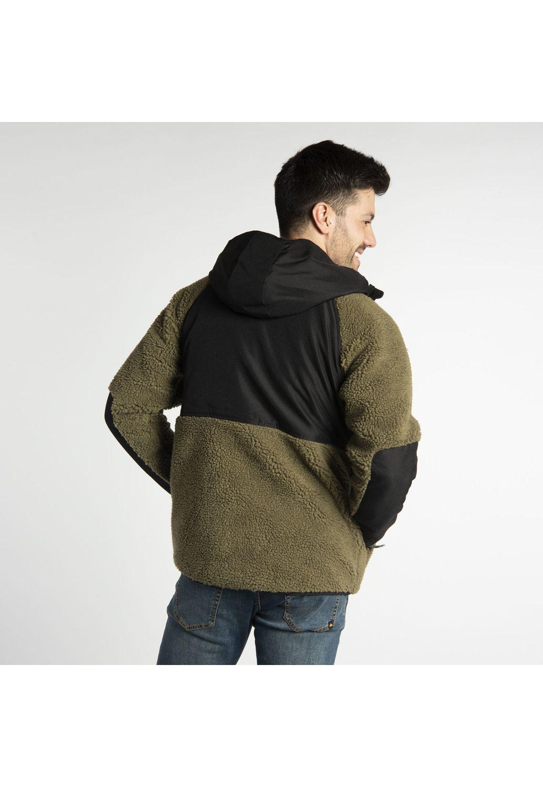 Polar Hombre Fdtn Hybrid Work Jkt Verde Musgo-2