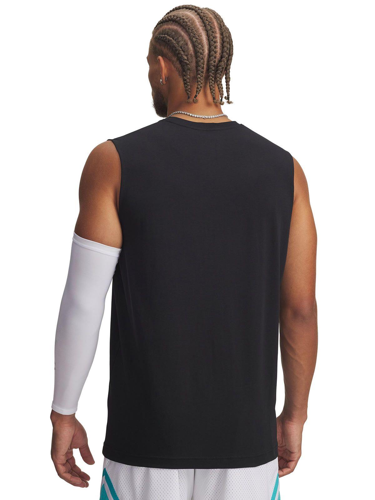 Polera sin manga Basketball  Hombre Curry tour Negro -1